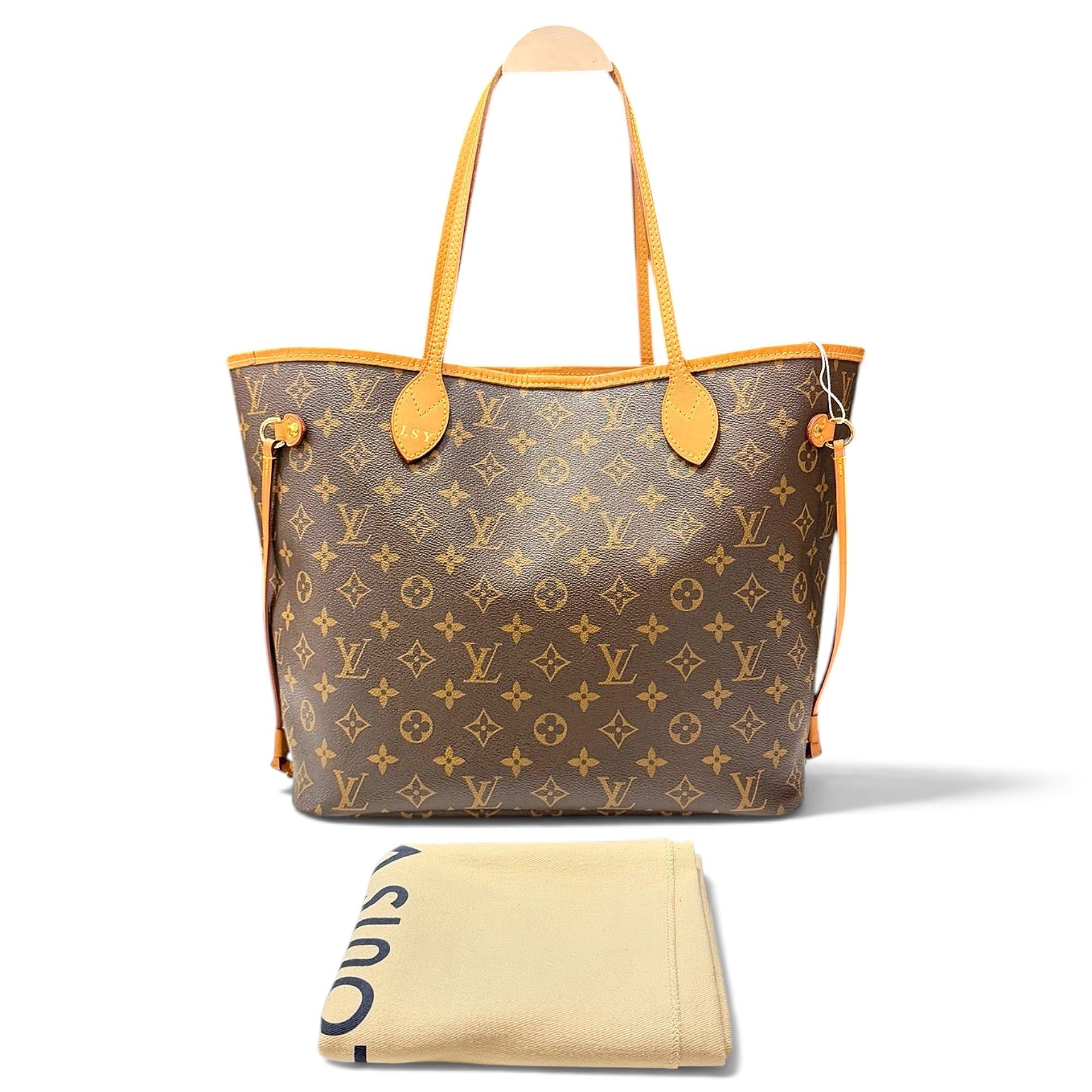 Neverfull leather tote