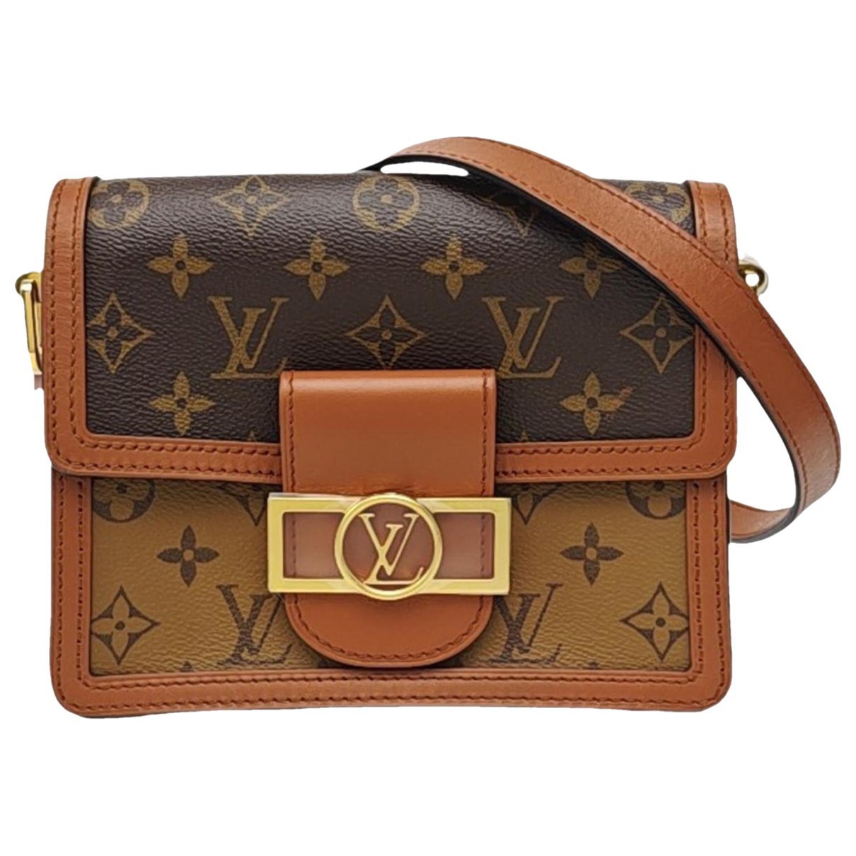 Dauphine leather mini bag