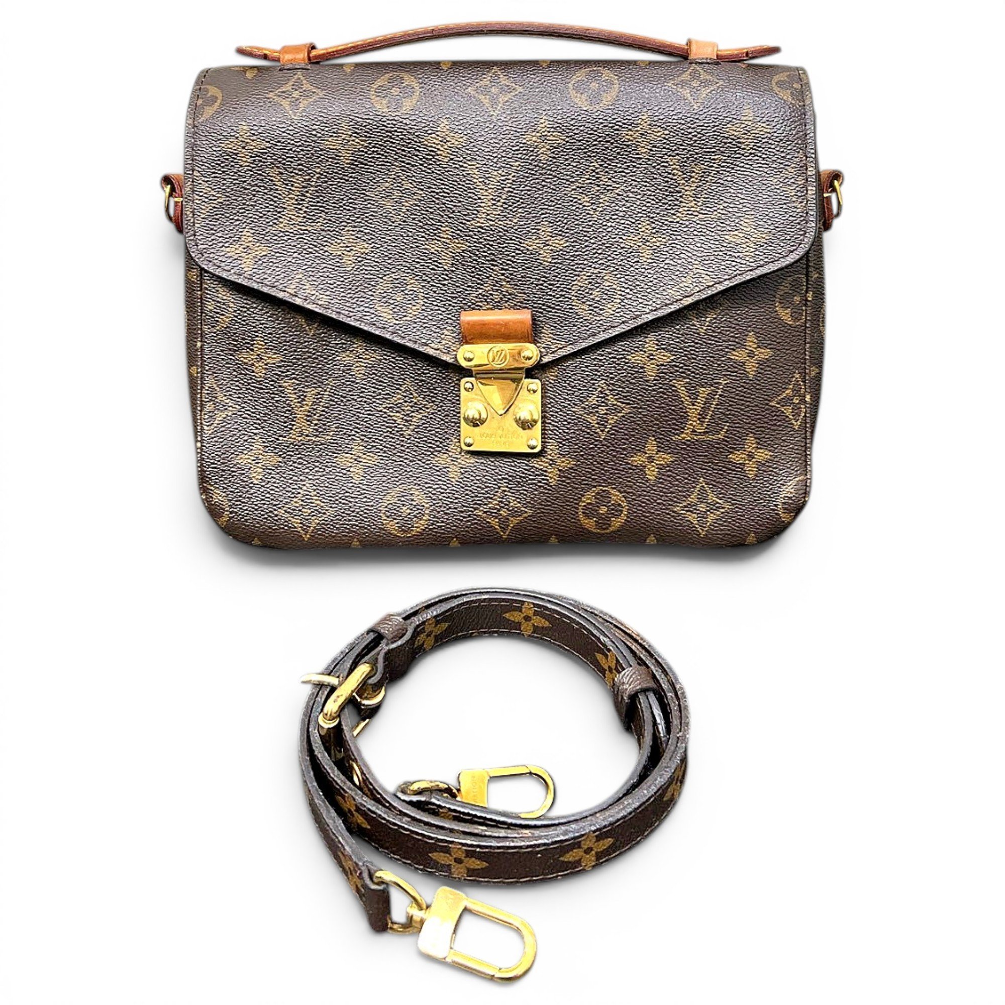 Metis leather crossbody bag