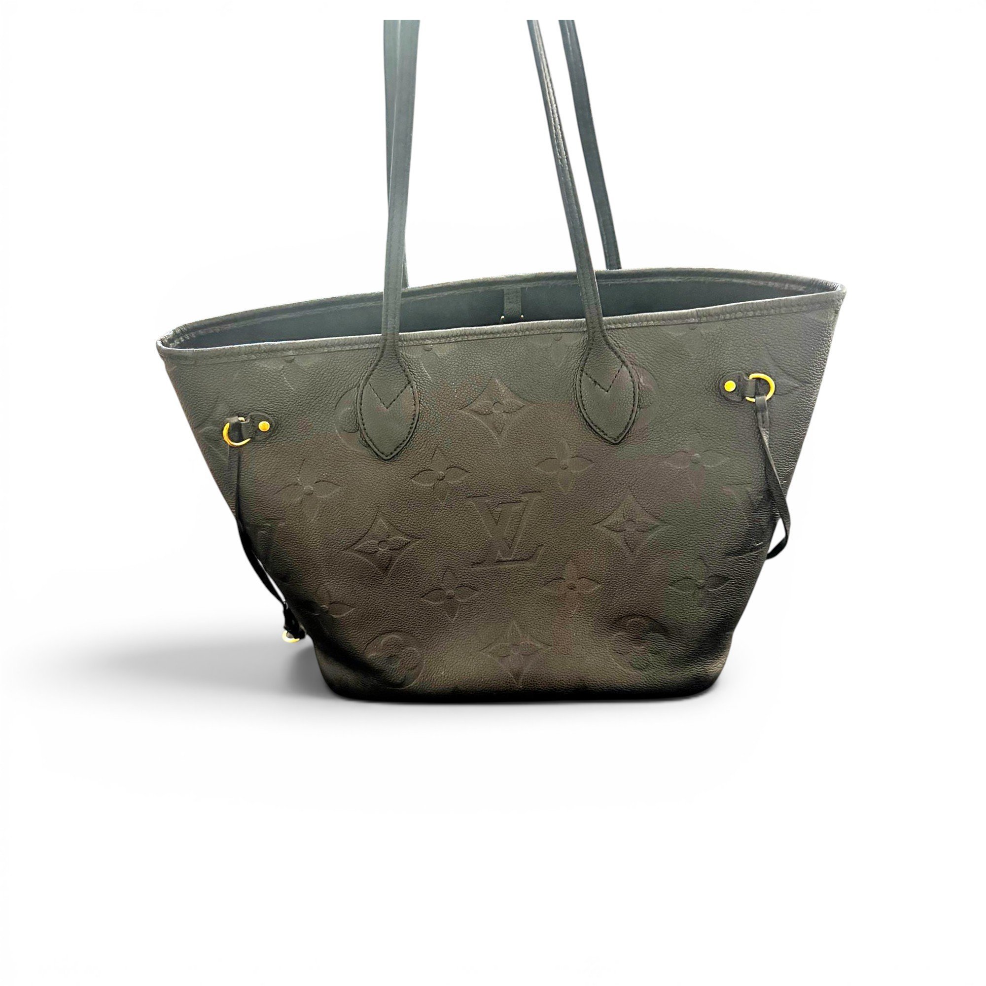 Louis Vuitton Neverfull leather tote