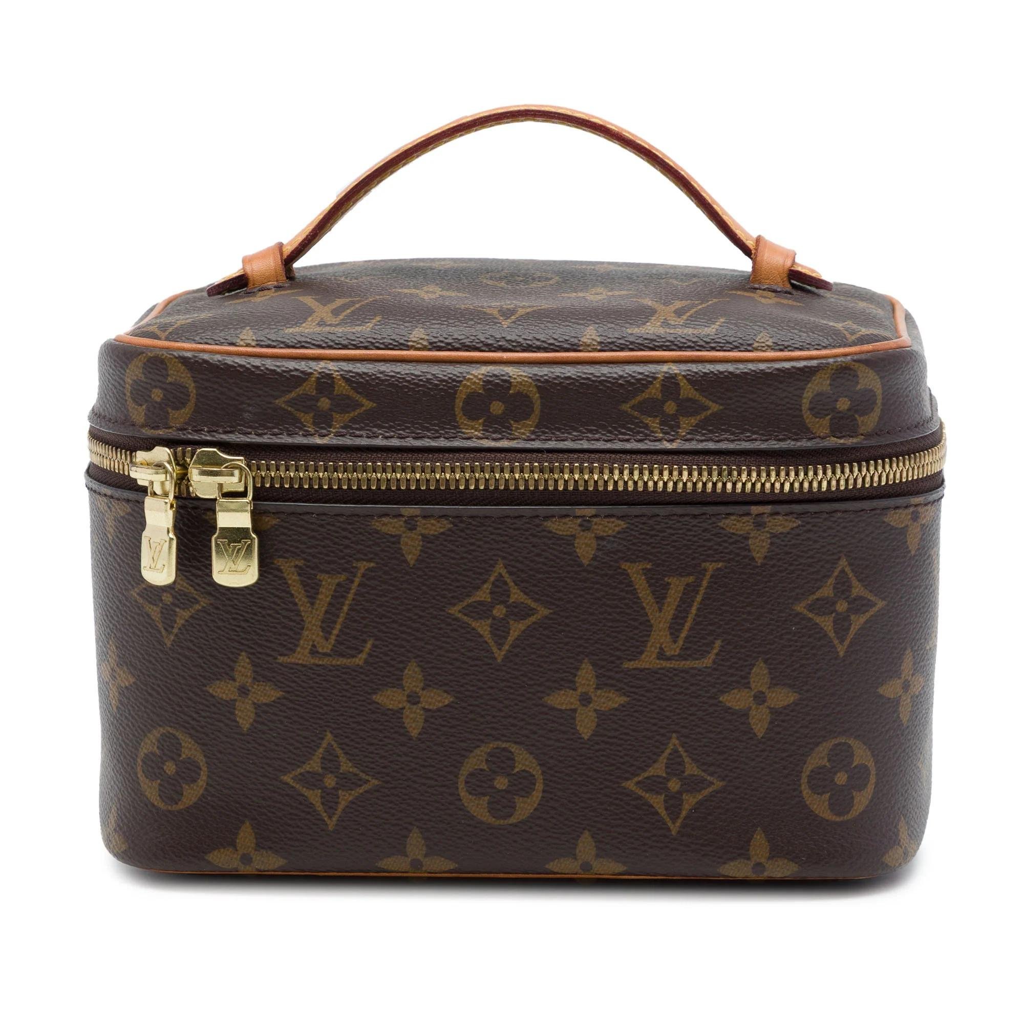 Vanity leather handbag
