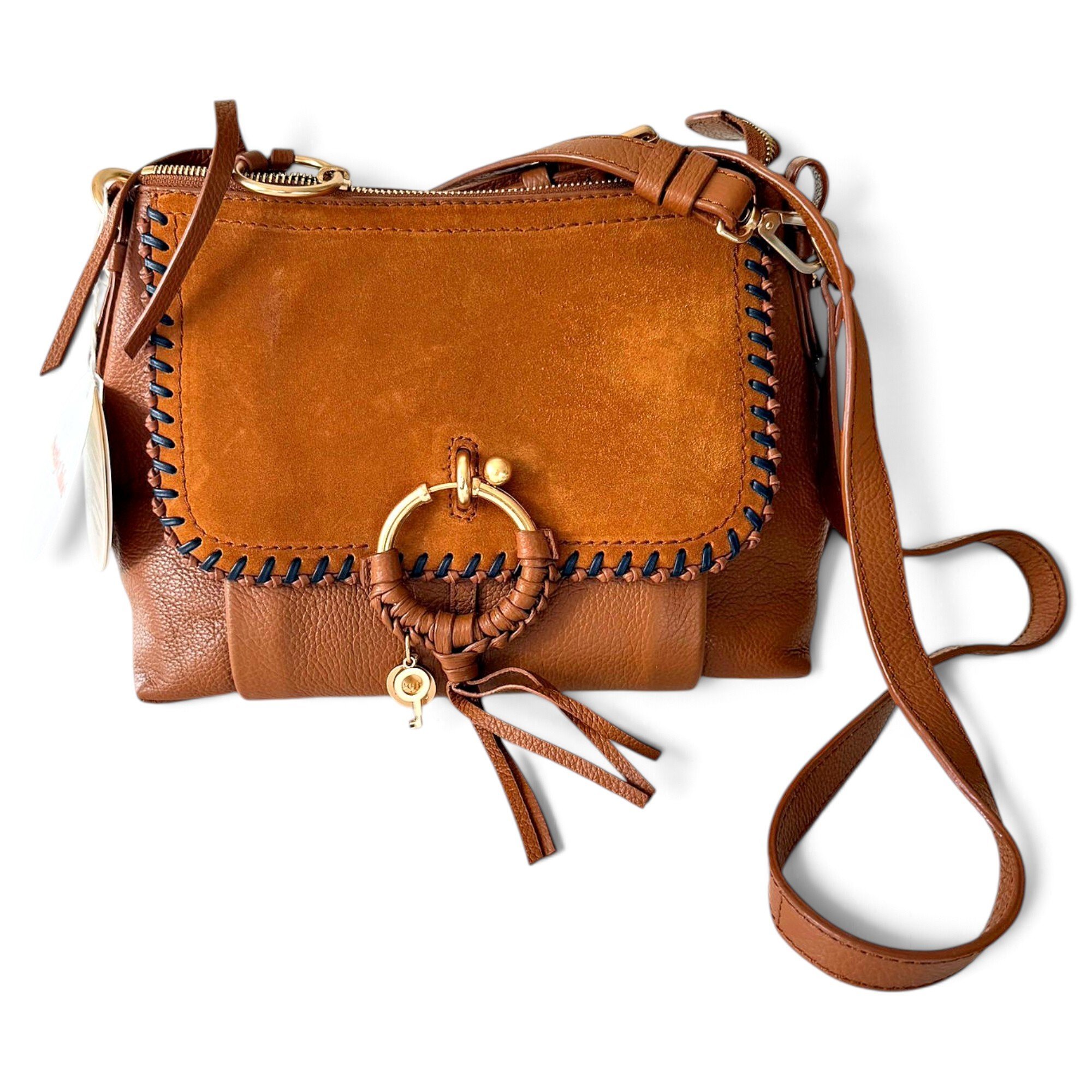 Joan leather handbag