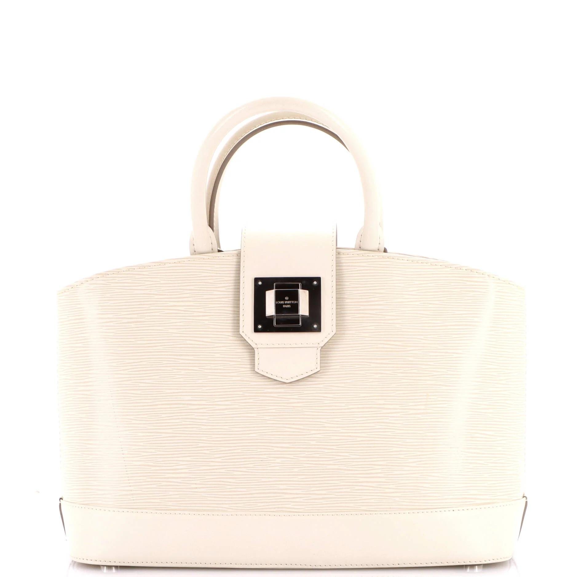 Leather satchel