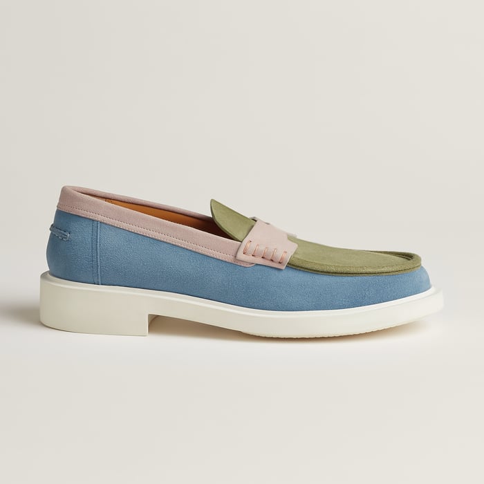 Multicolore Bleu Ciel Guillaume Loafer