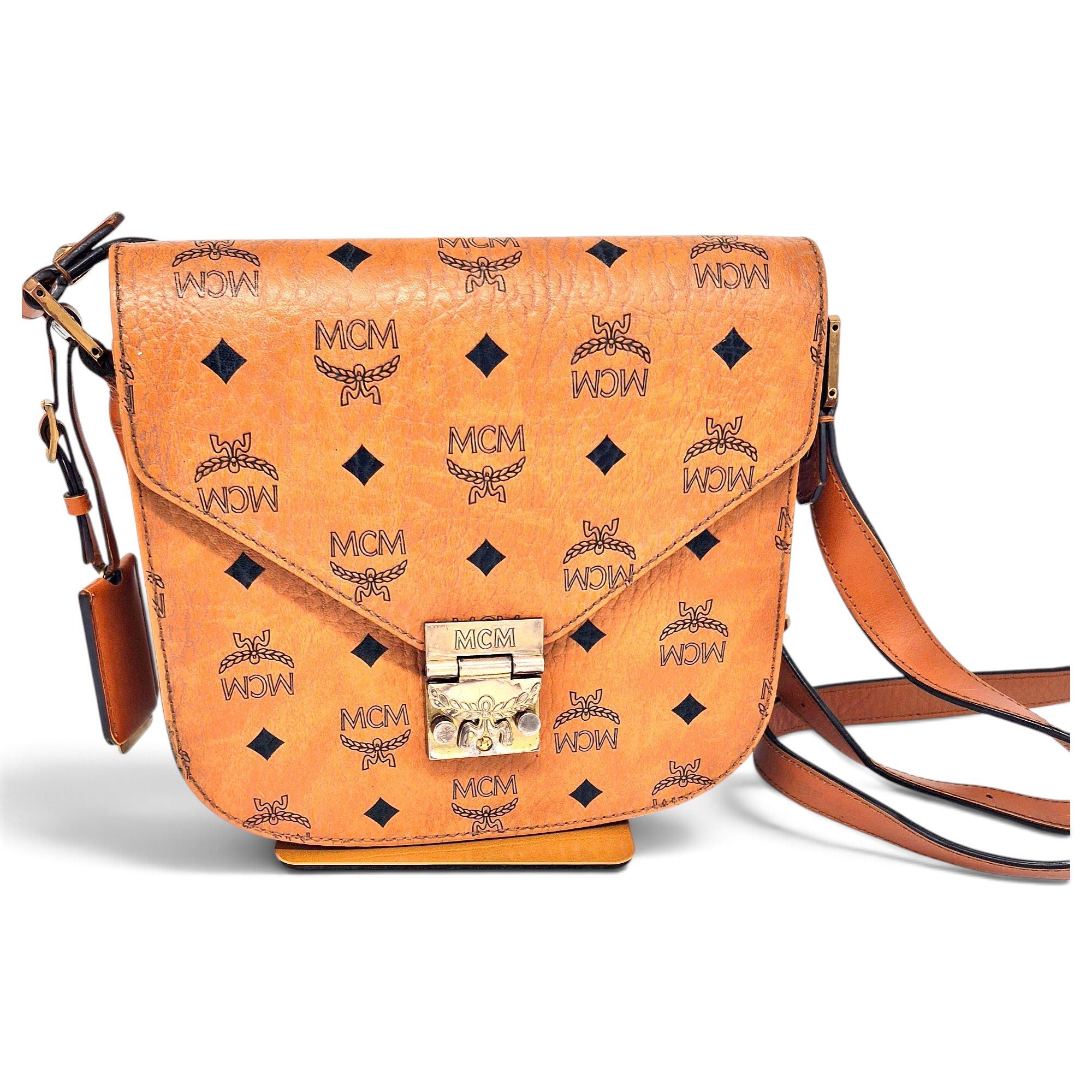 MCM Patricia cloth crossbody bag