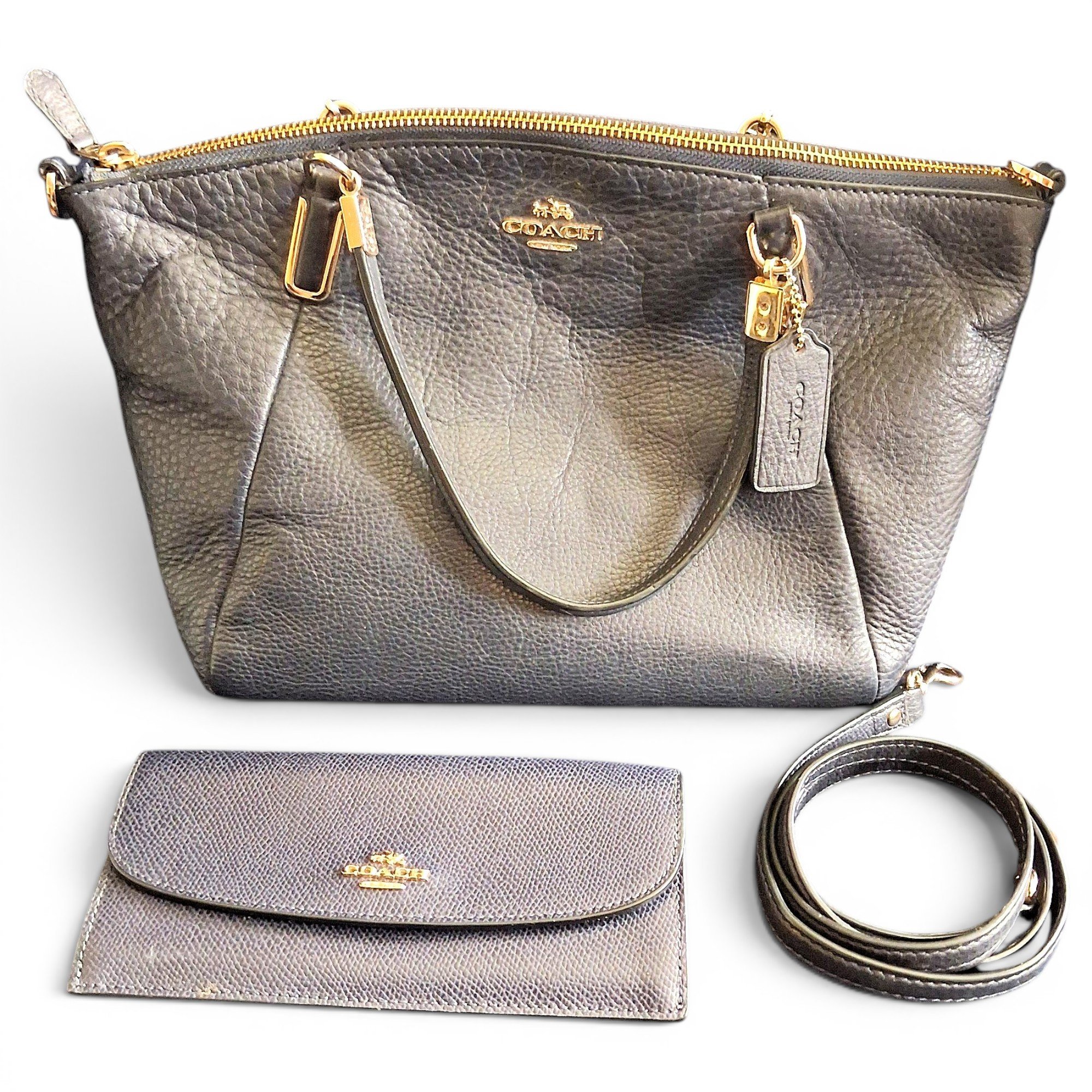 Crossgrain Kitt Carry All leather handbag