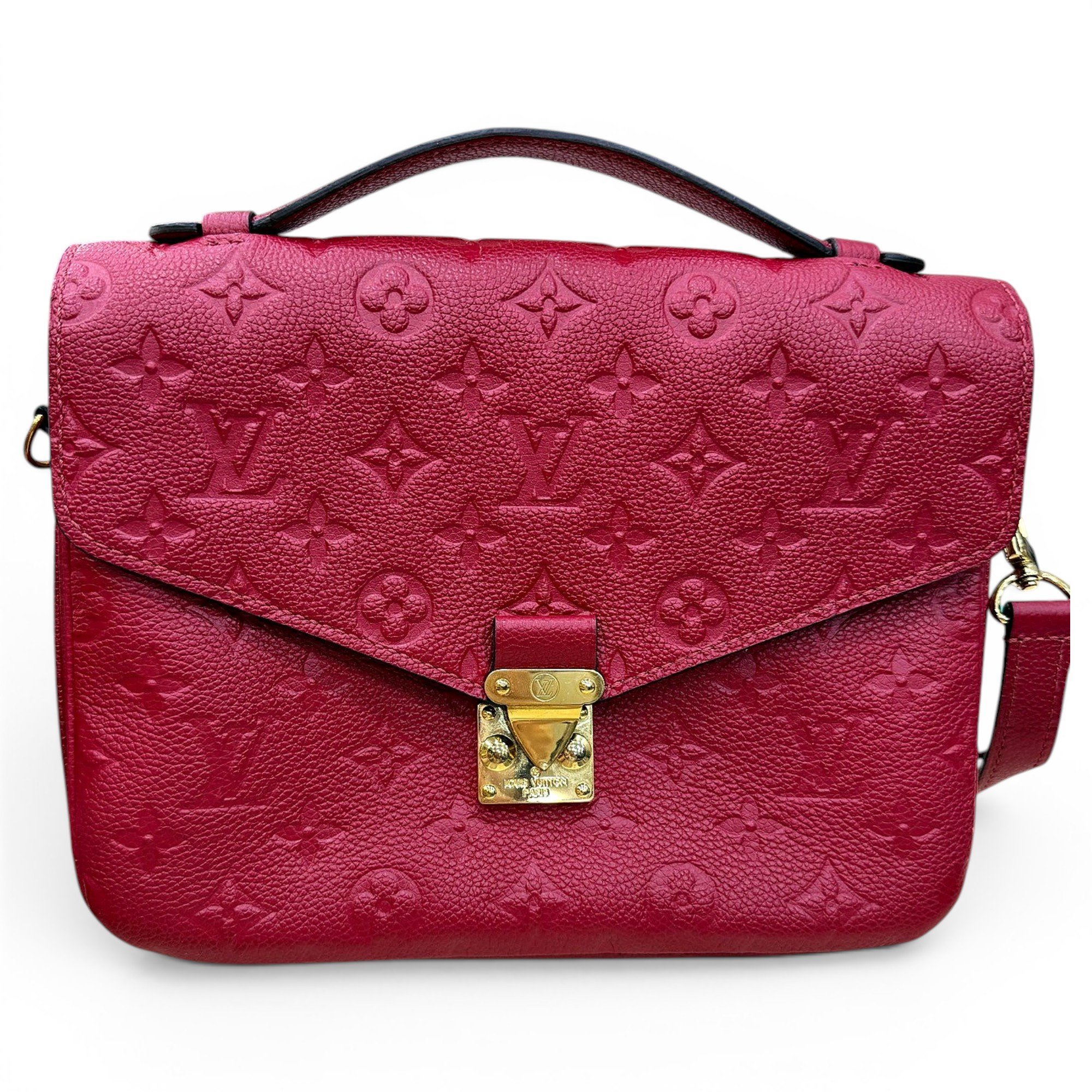 Metis leather handbag