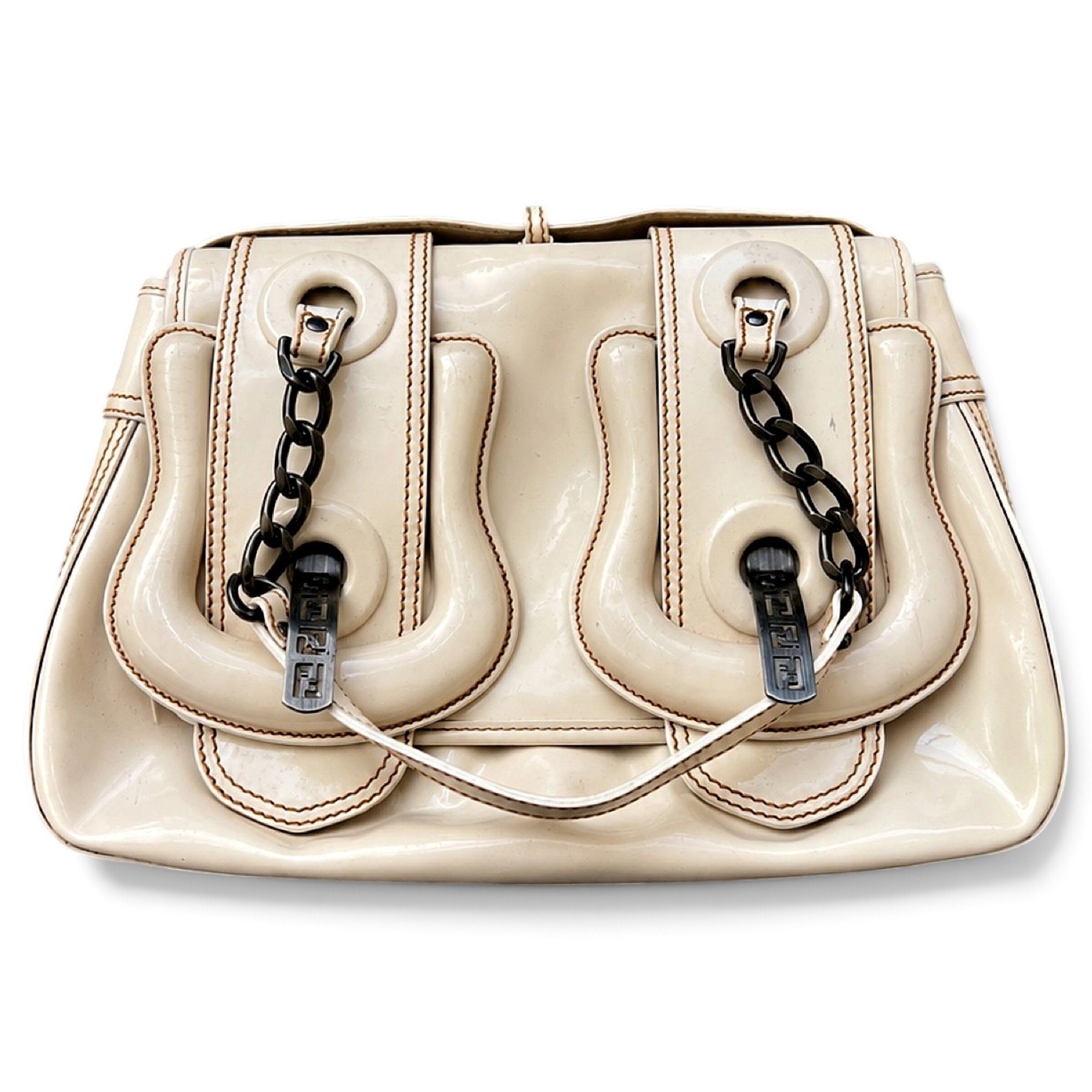 Bag patent leather handbag