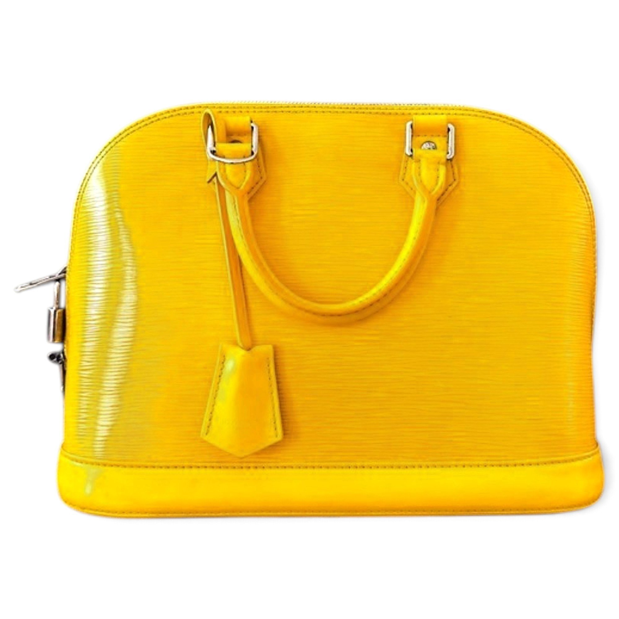 Alma patent leather handbag