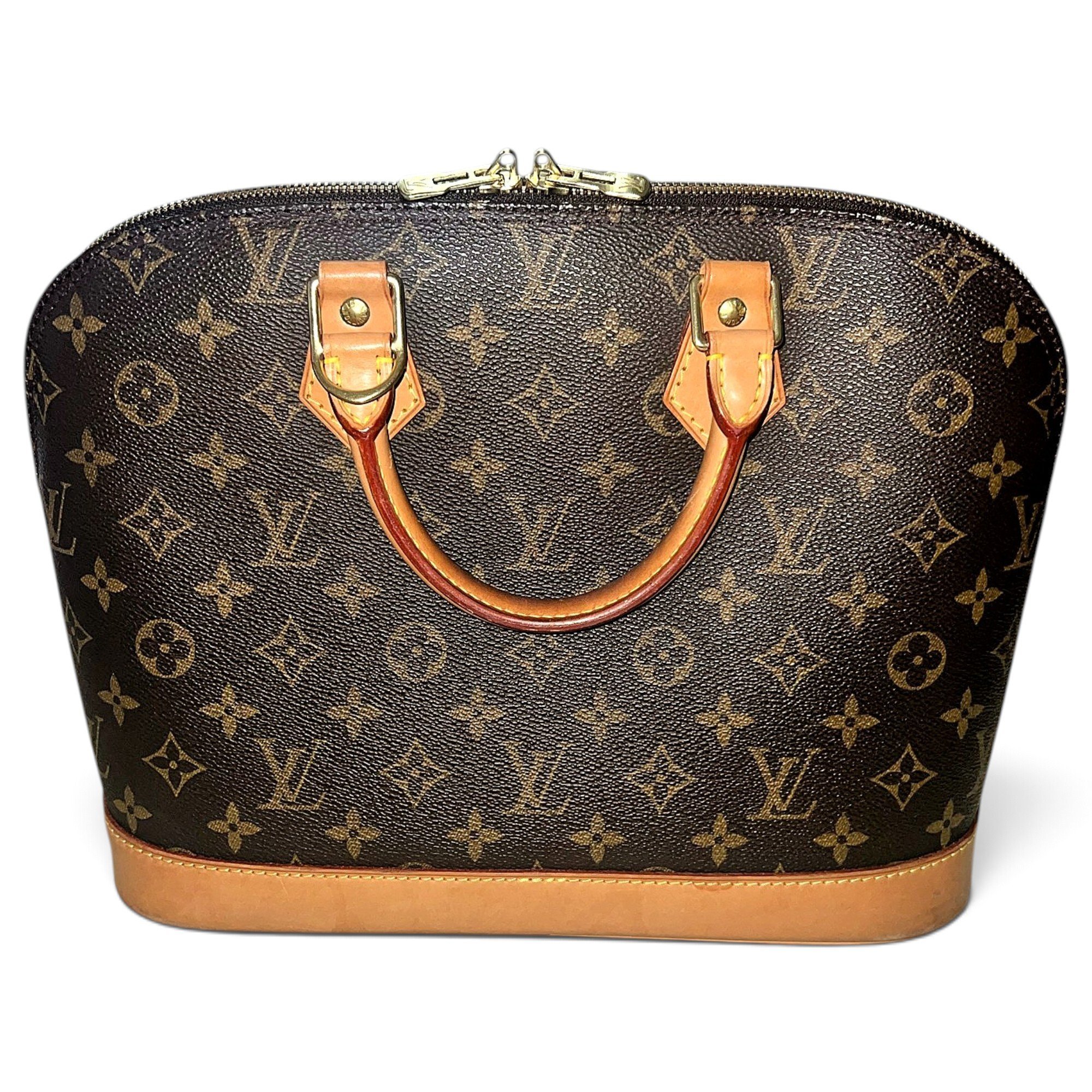 Alma leather handbag