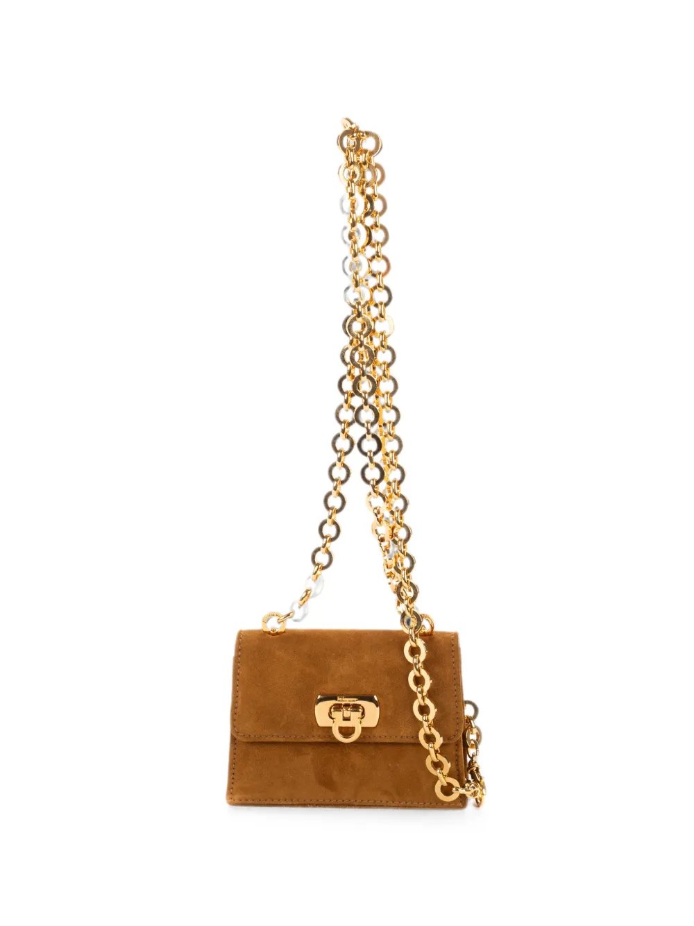 Ferragamo suede shoulder bag