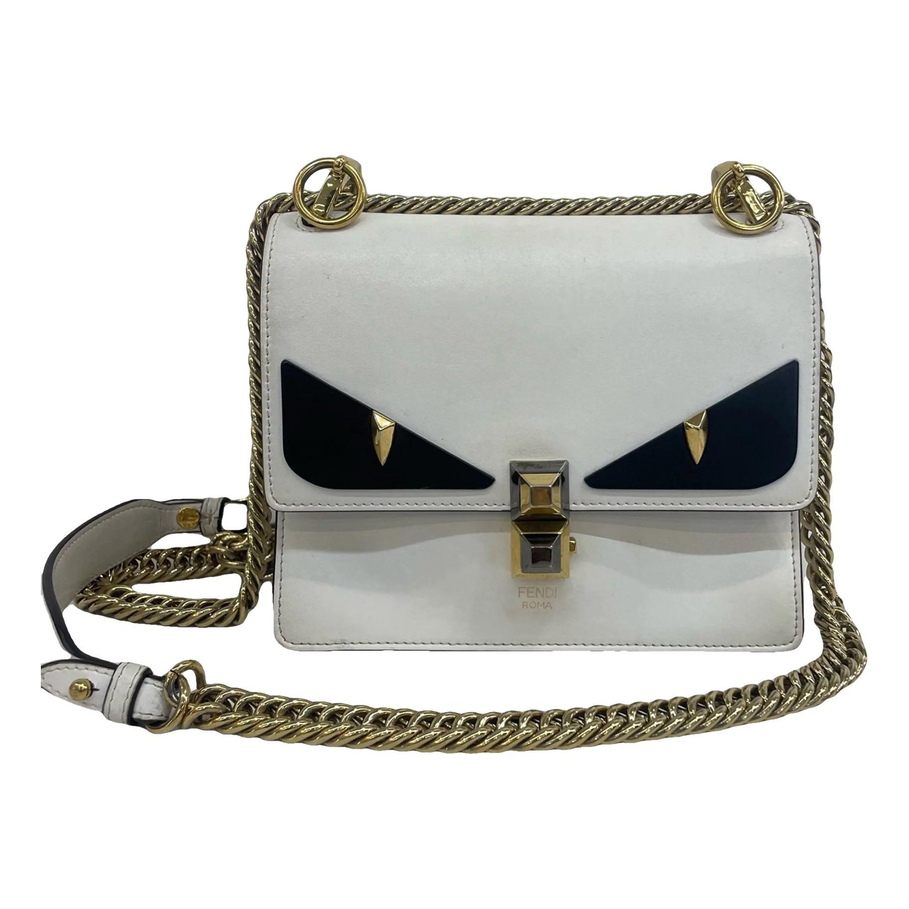 Kan I leather crossbody bag