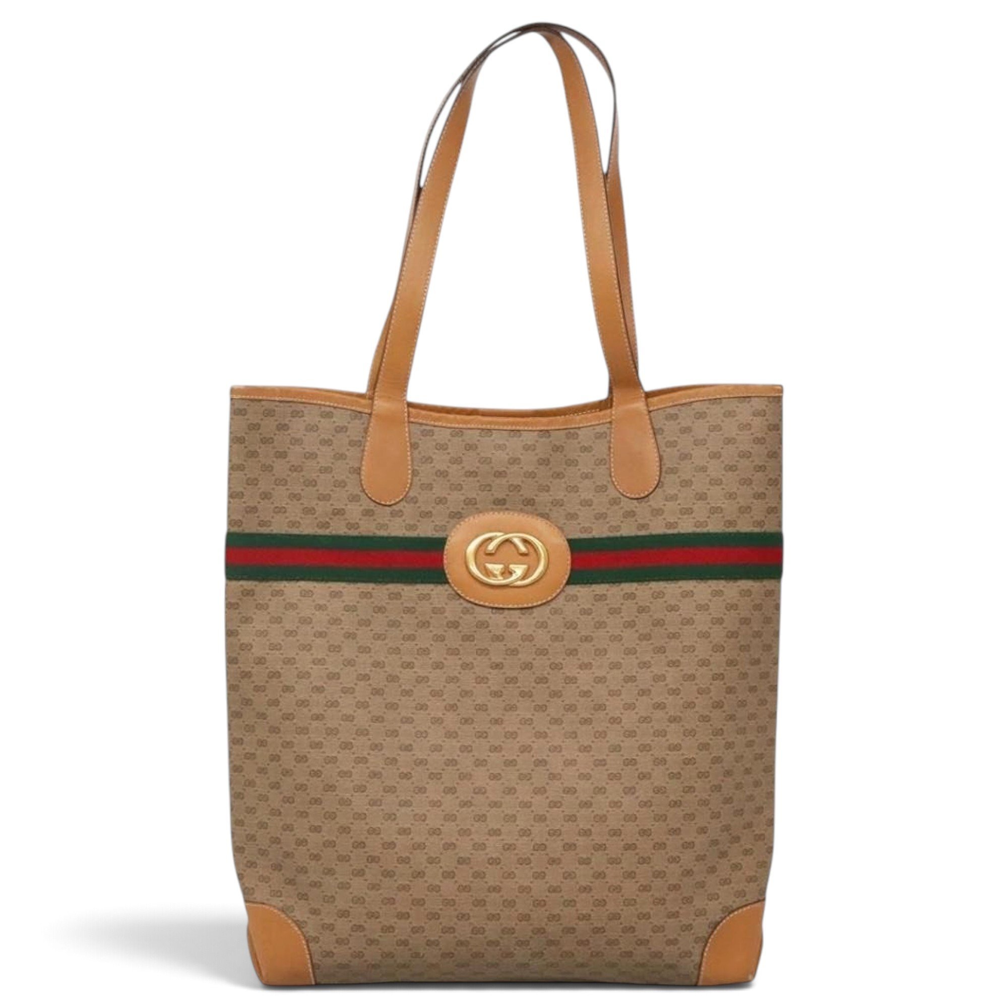 Leather tote