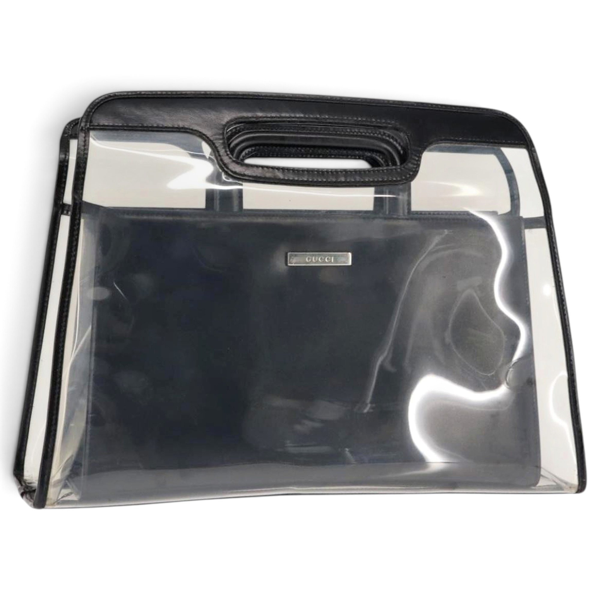 Vinyl handbag