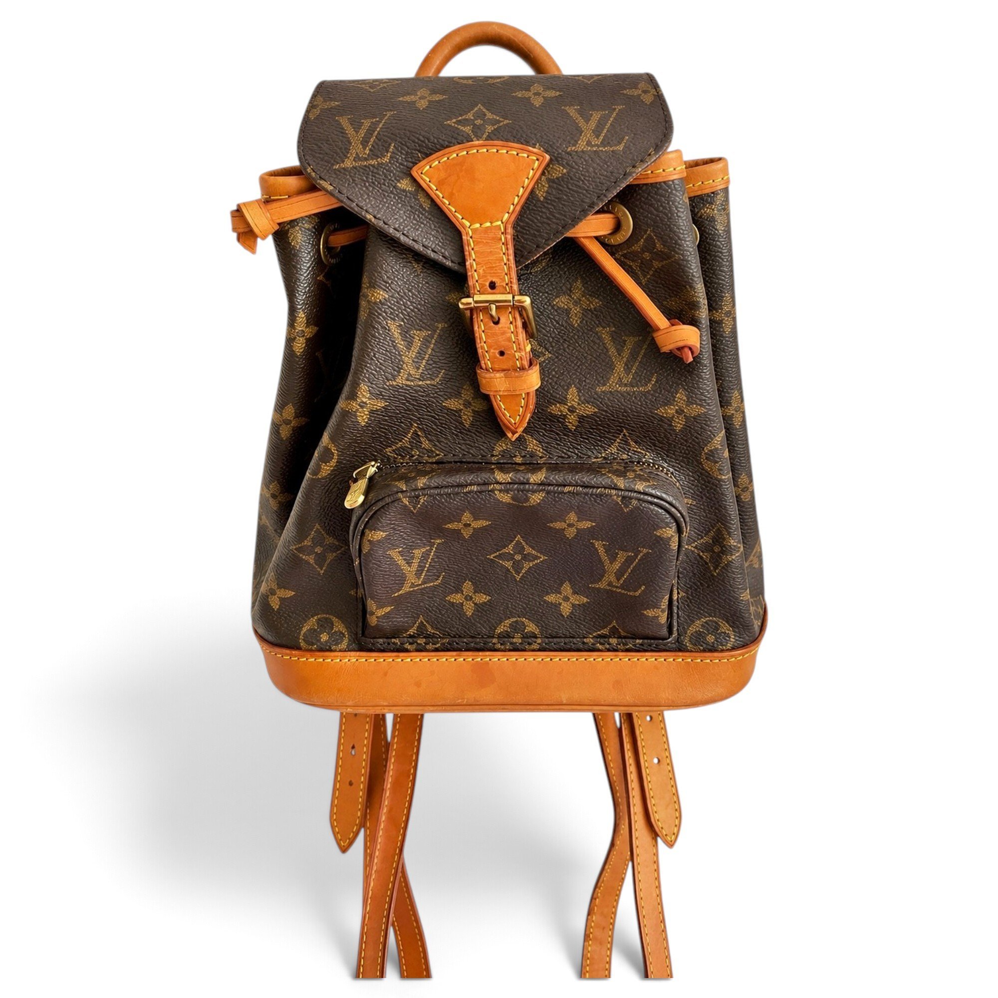 Louis Vuitton Montsouris leather backpack