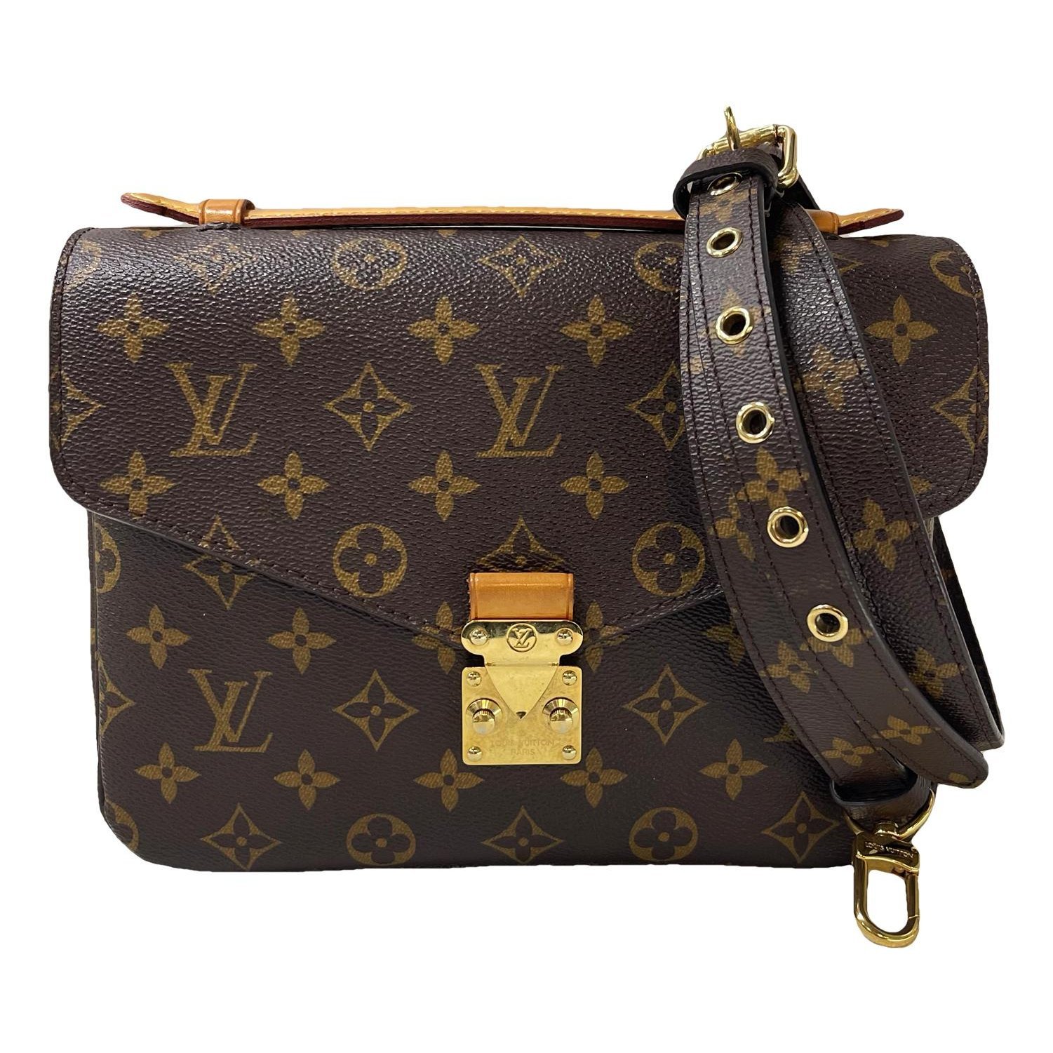 Metis leather handbag