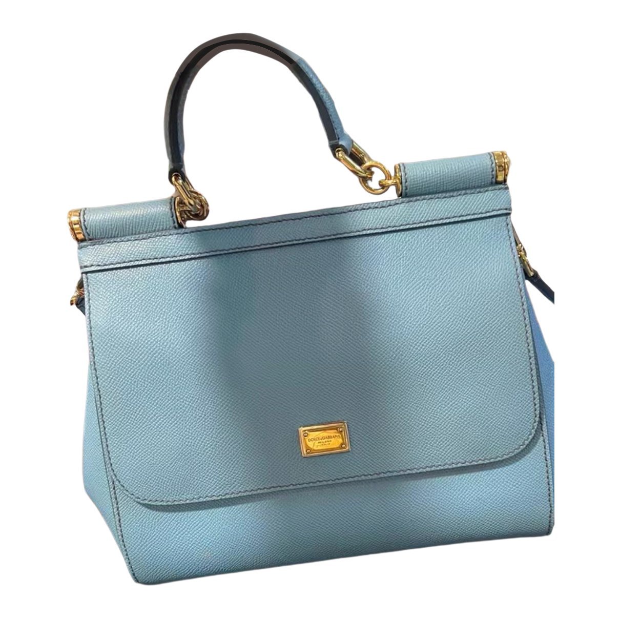 Dolce & Gabbana Sicily leather handbag