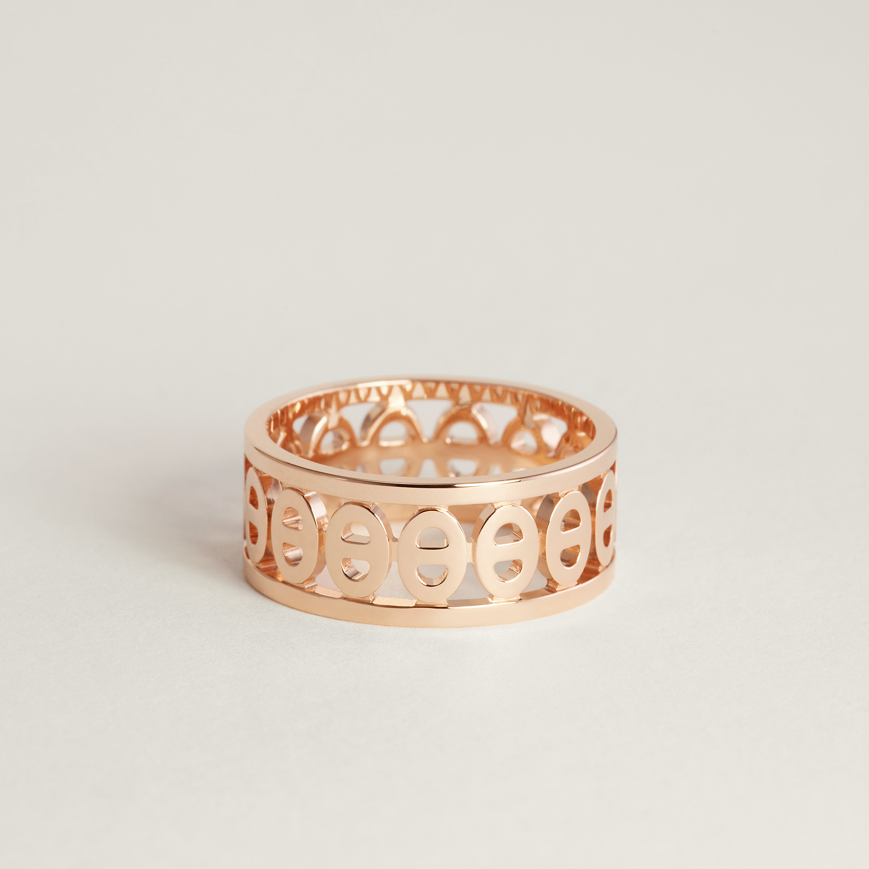 Chaine d'ancre Divine ring, small model