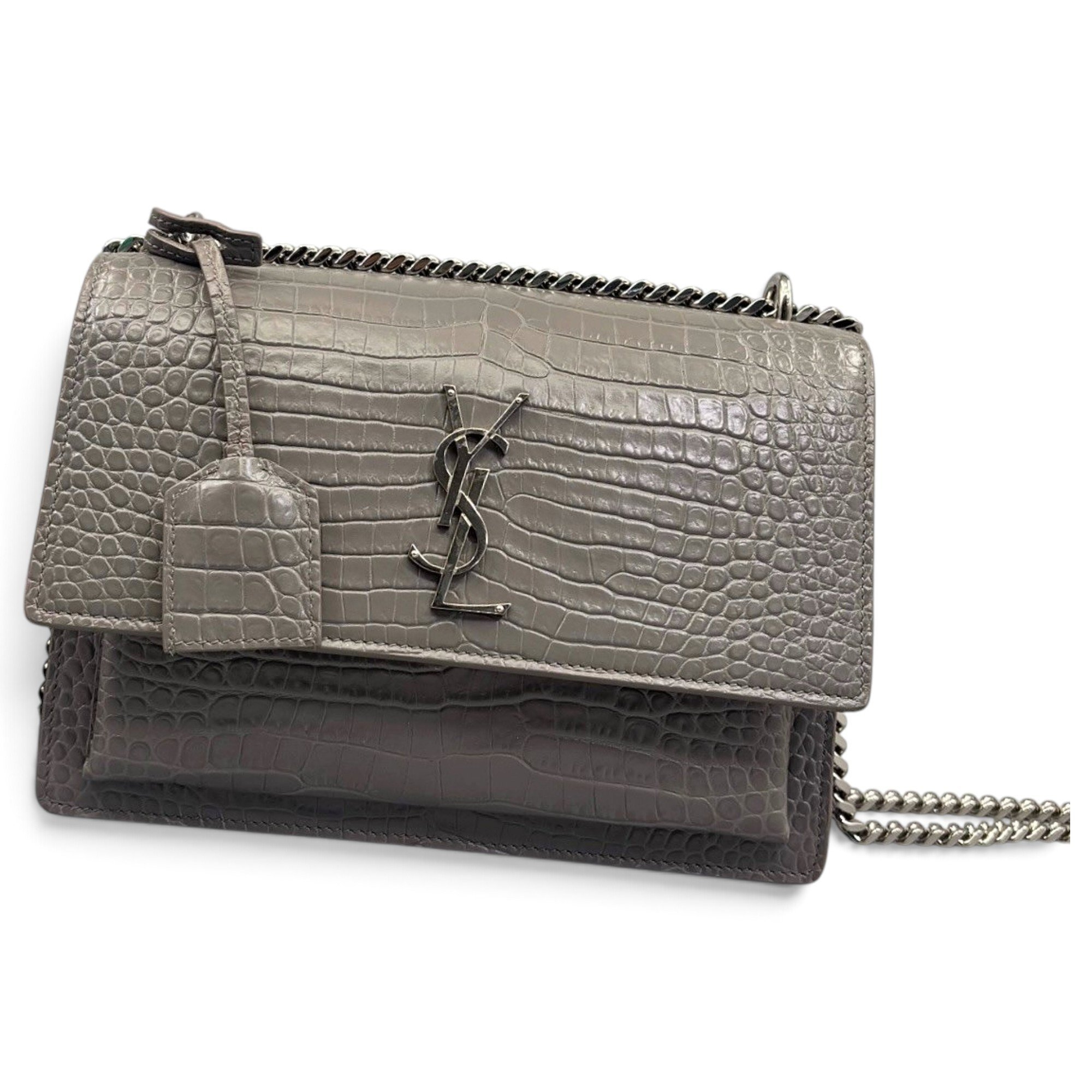 Sunset leather handbag