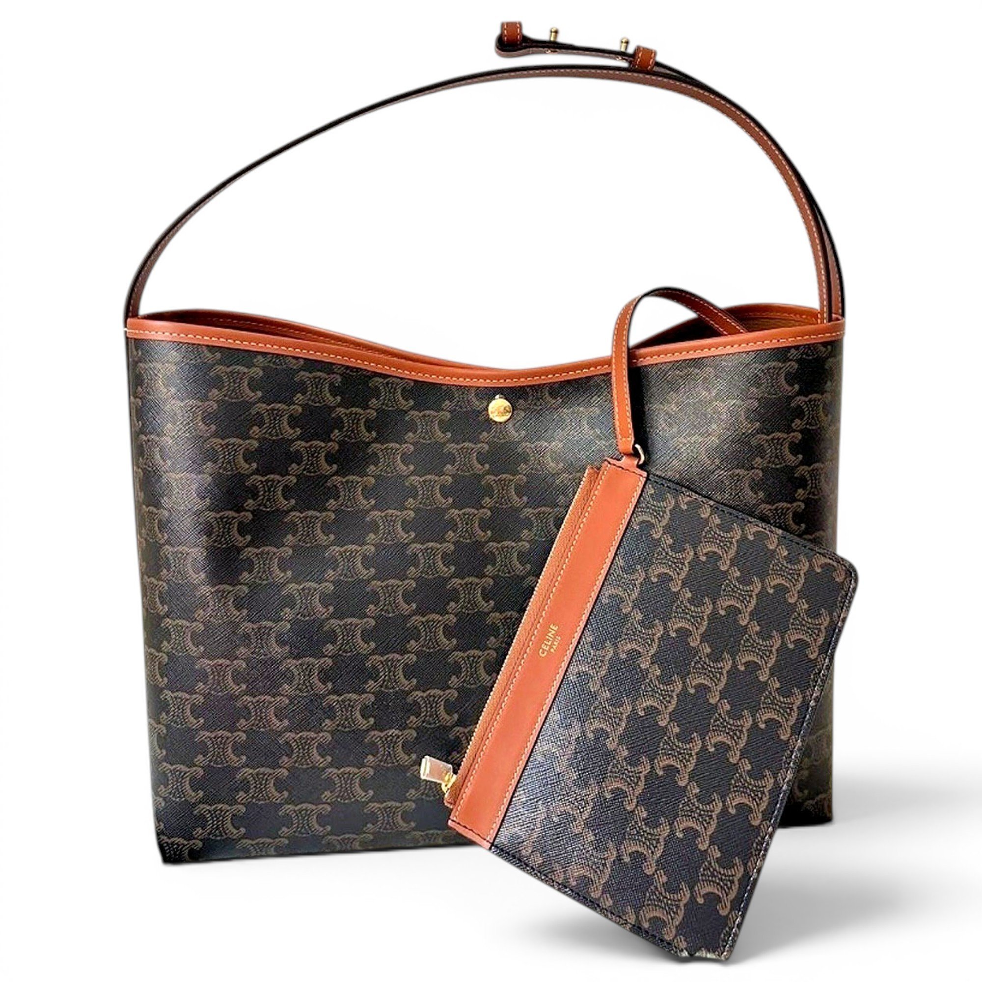 Leather handbag