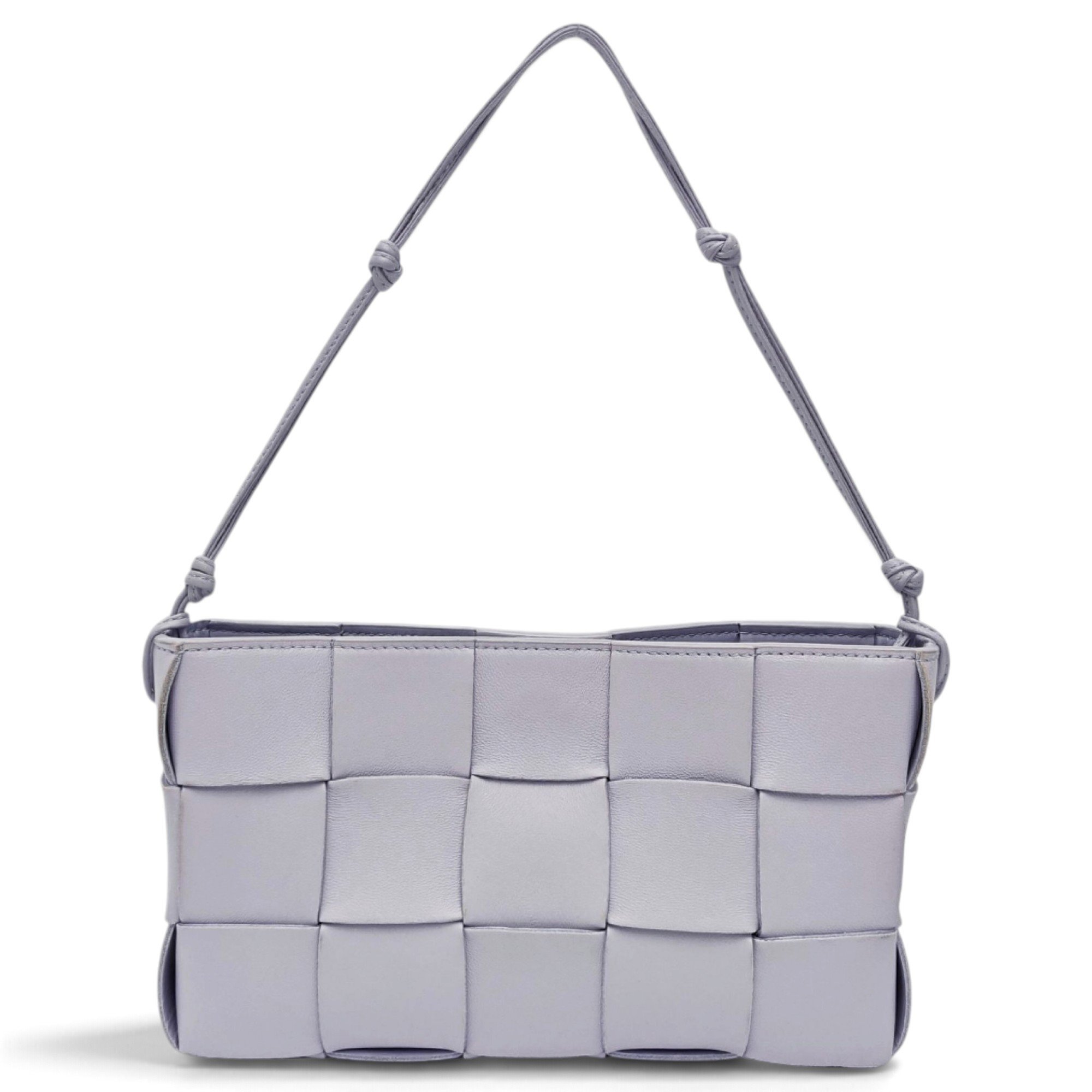 Cassette leather handbag