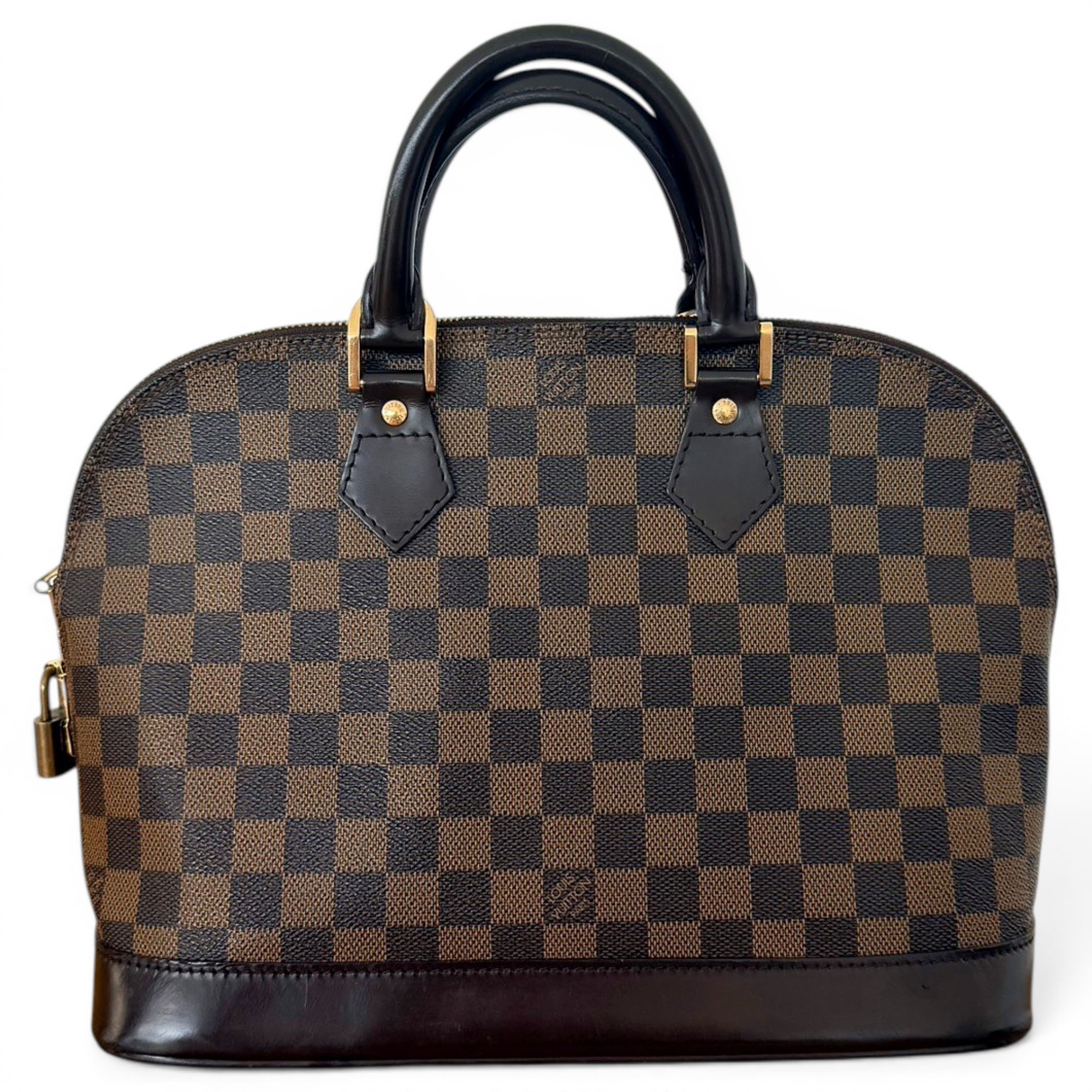 Alma leather handbag