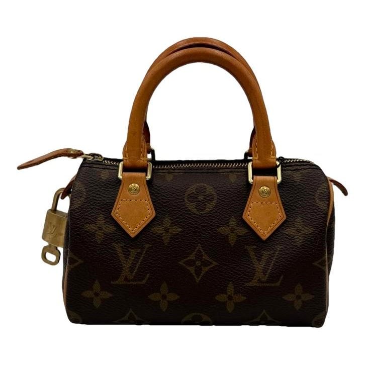 Nano Speedy / Mini HL leather handbag