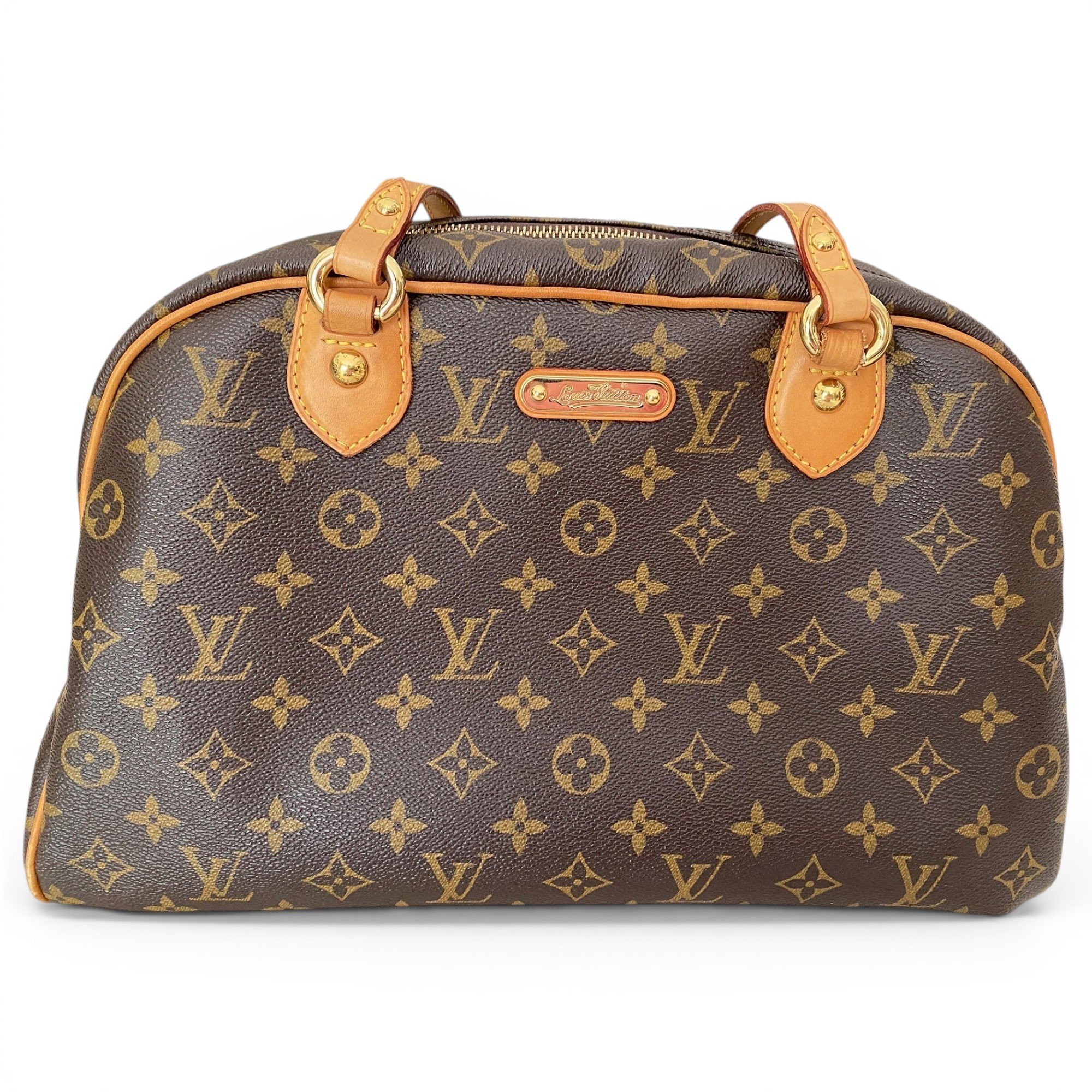 Montorgueil leather handbag