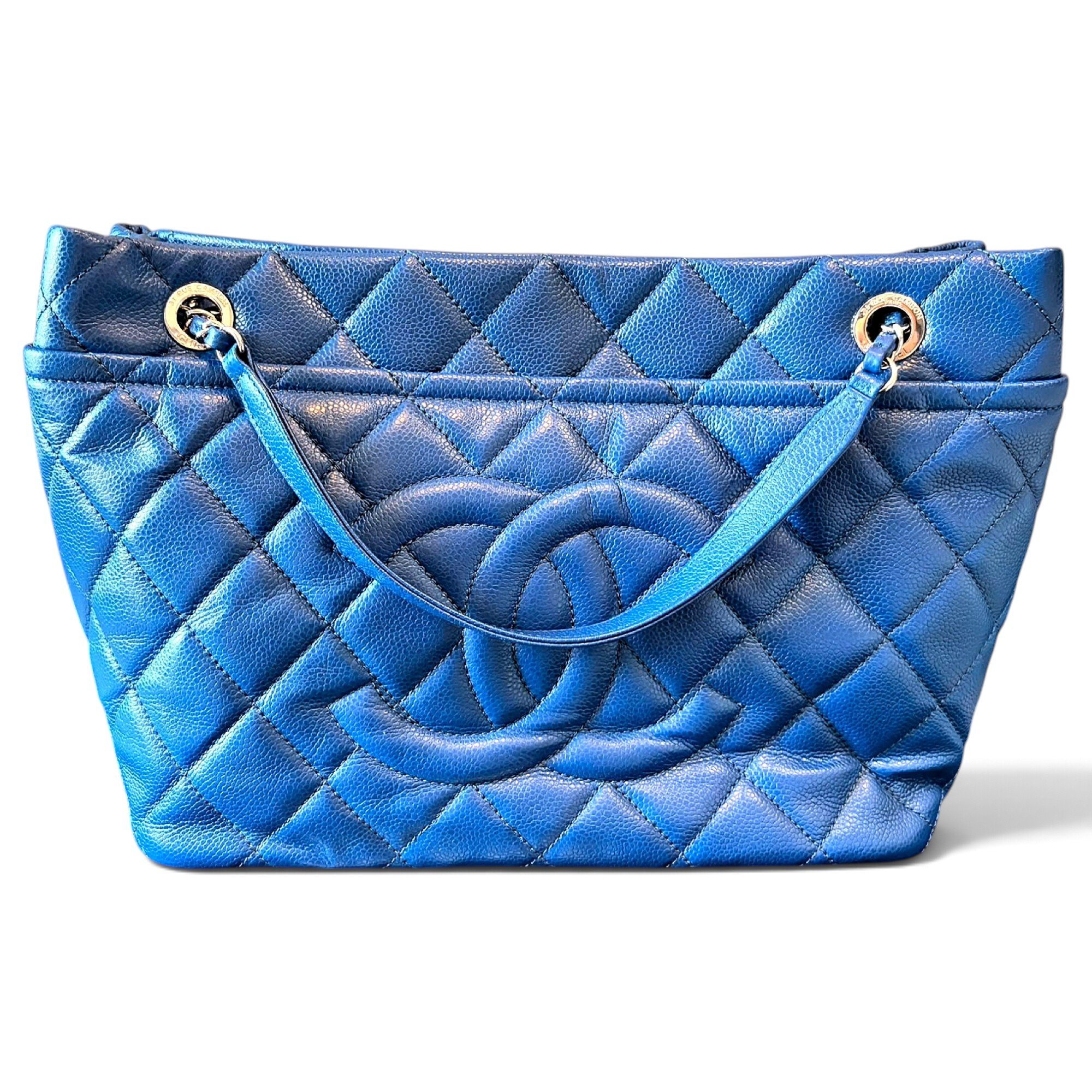 Grand shopping leather tote