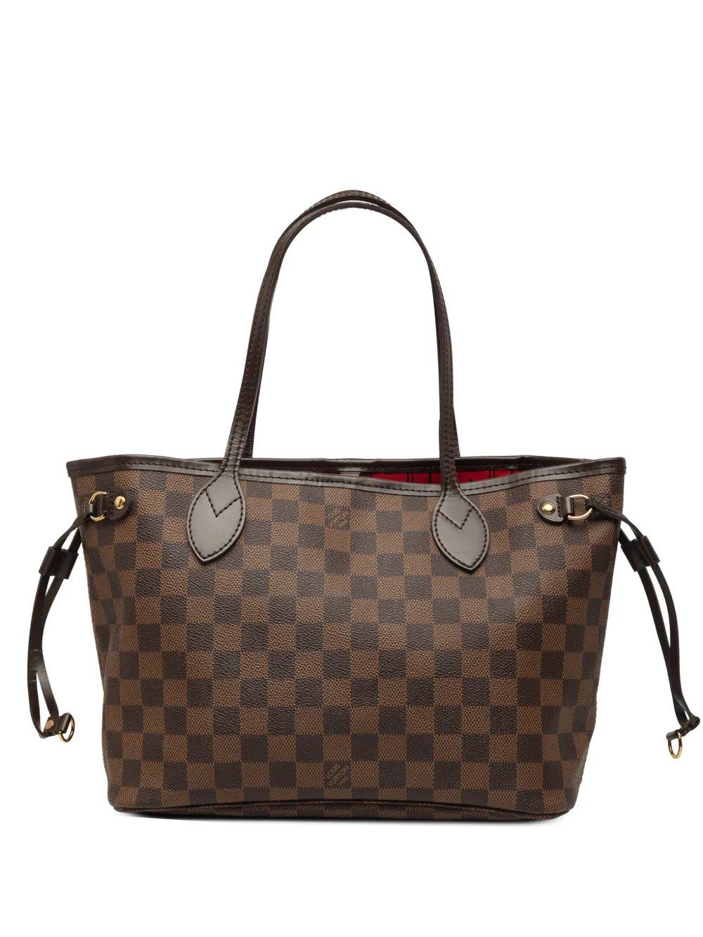 2008 Damier Ebene Neverfull PM tote bag