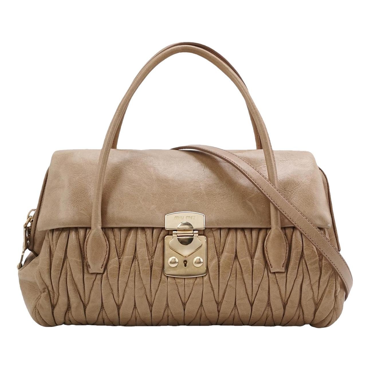 Leather handbag