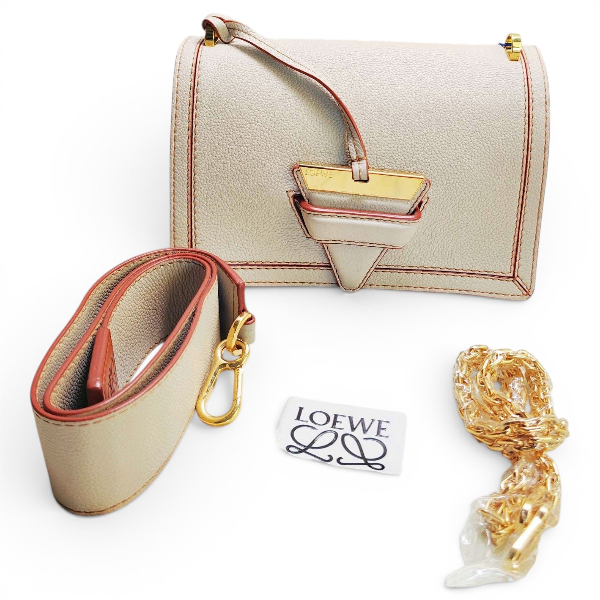 Barcelona leather handbag