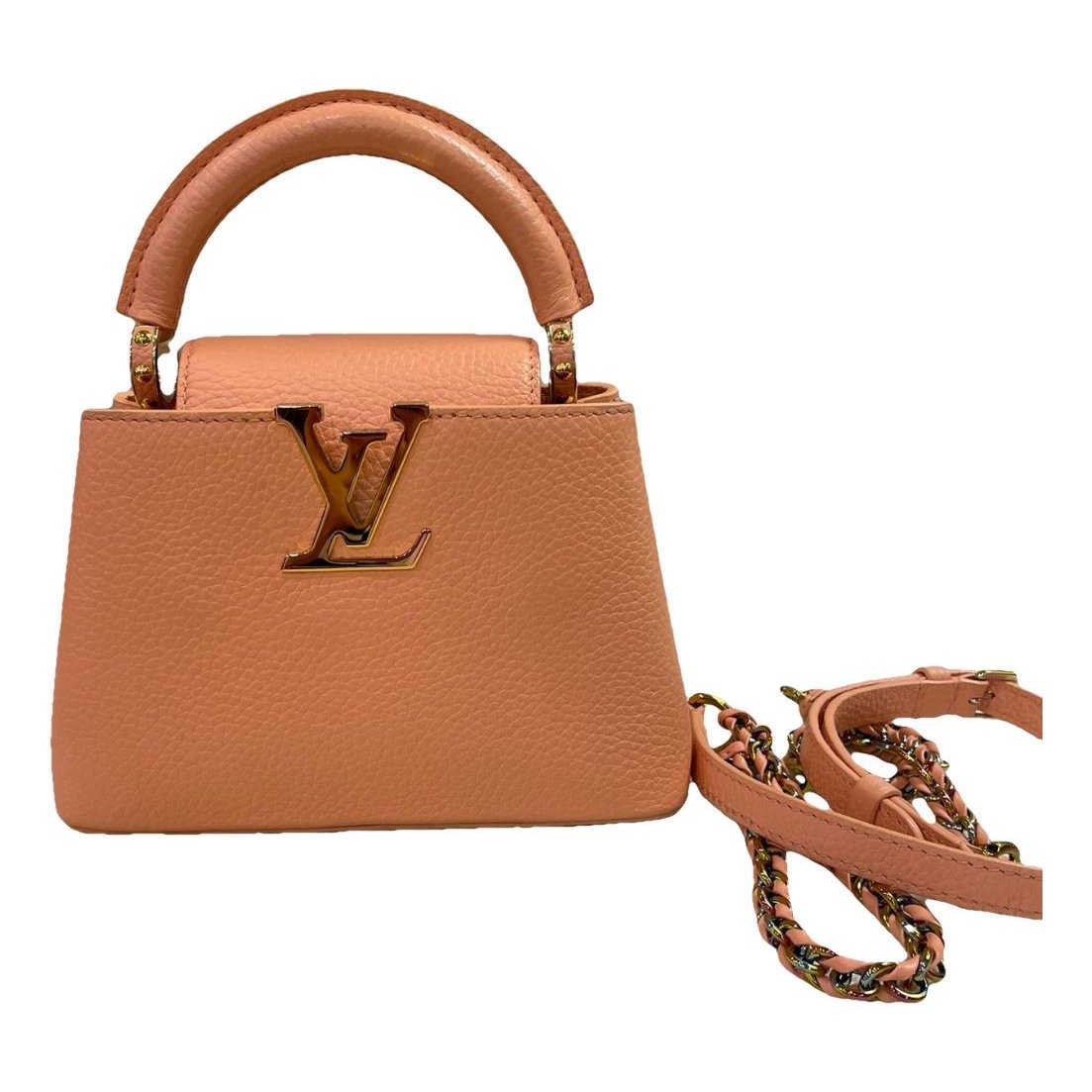 Capucines leather handbag