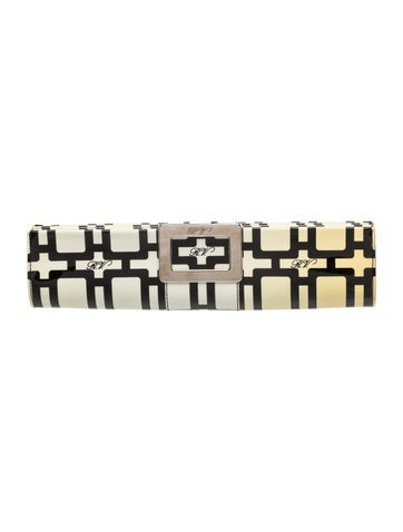 Roger Vivier Patent Leather Clutch