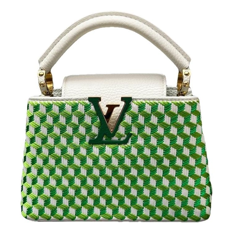 Capucines leather handbag