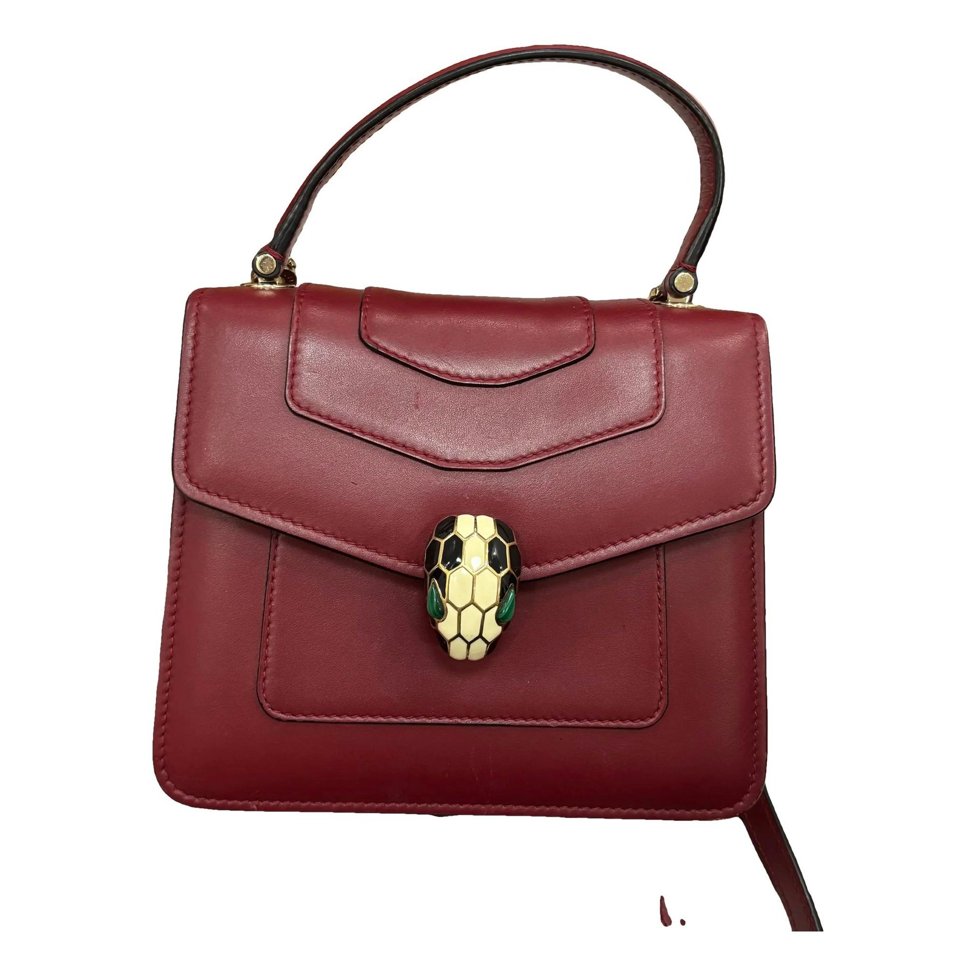 Serpenti leather crossbody bag