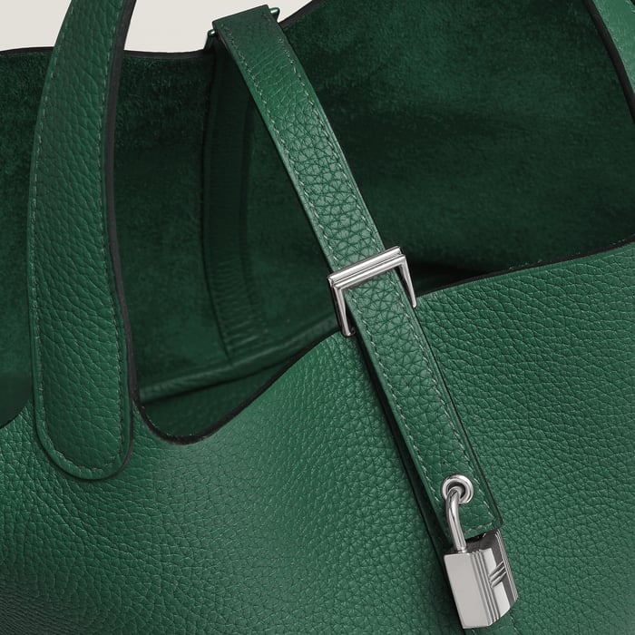 Vert Moyen Picotin Lock 22 Bag