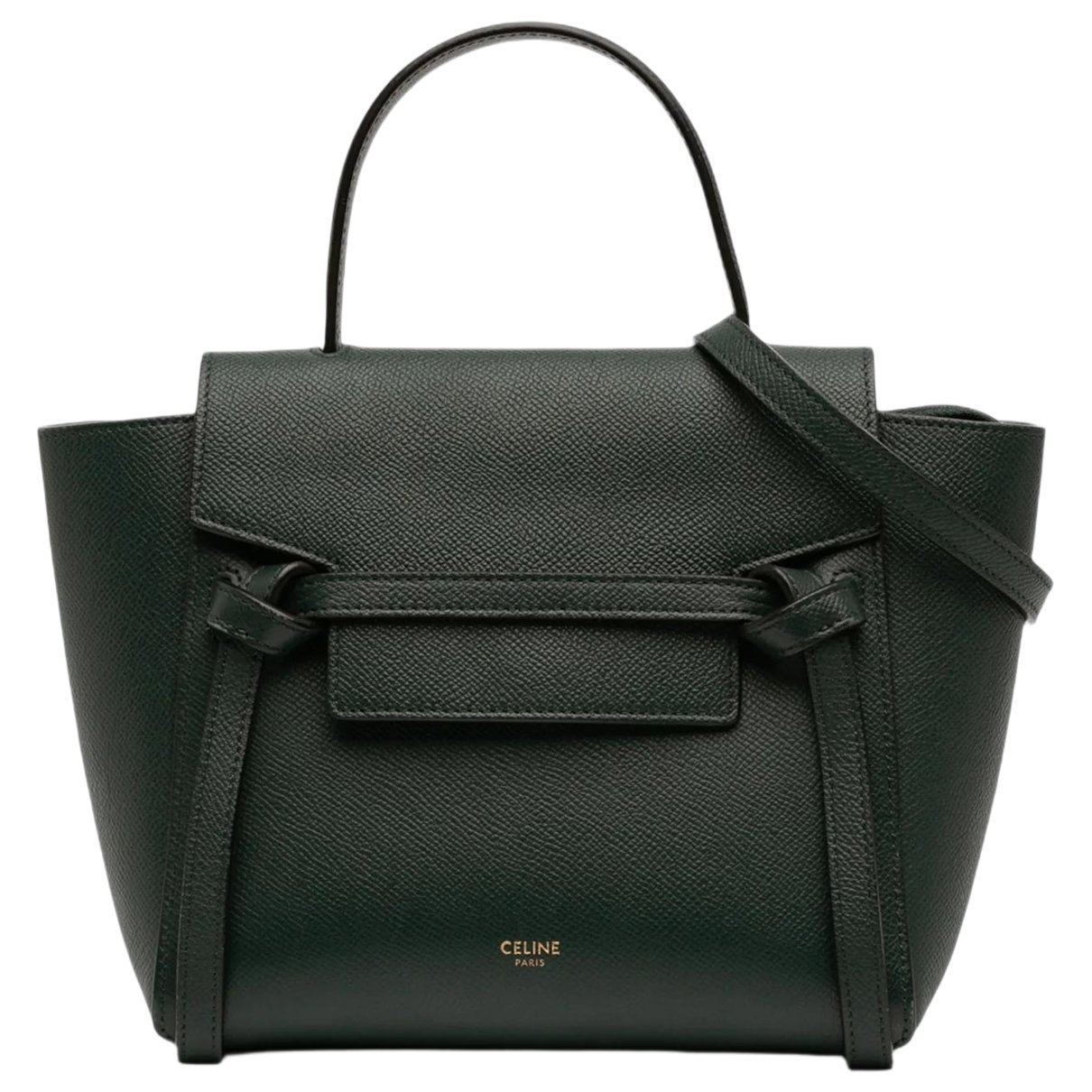 Belt leather mini bag