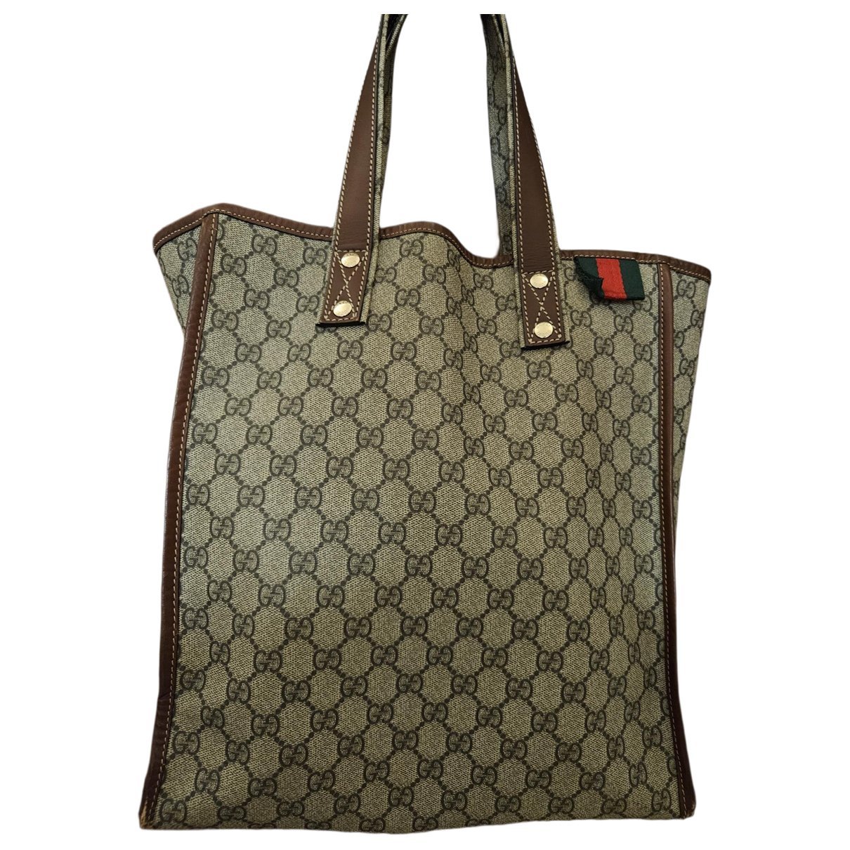 Leather tote