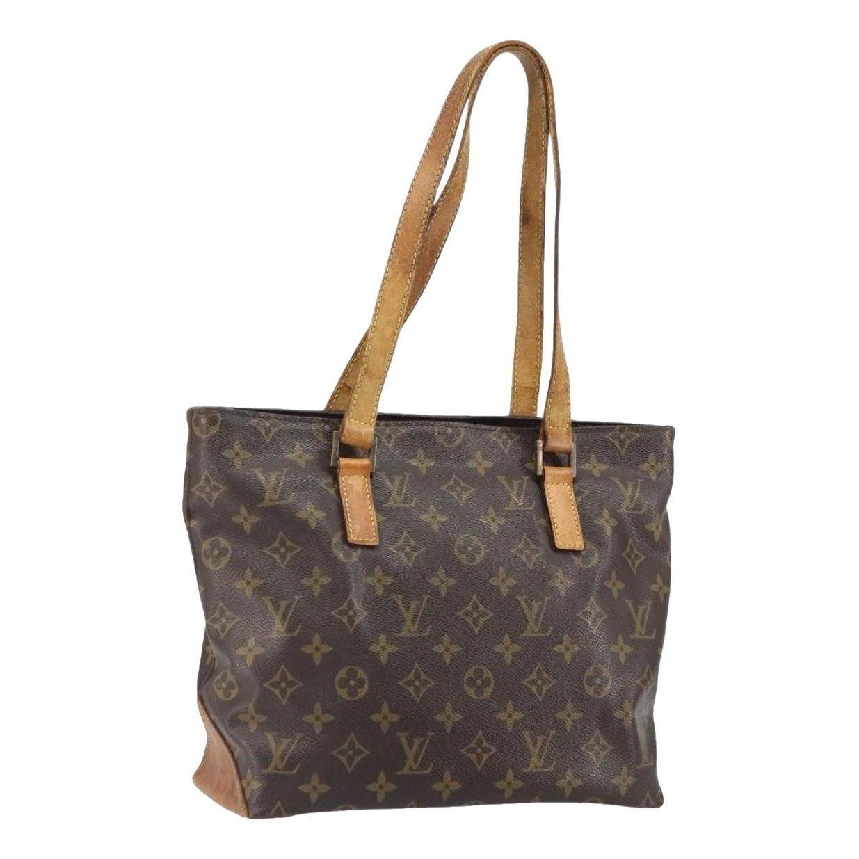 Piano leather tote