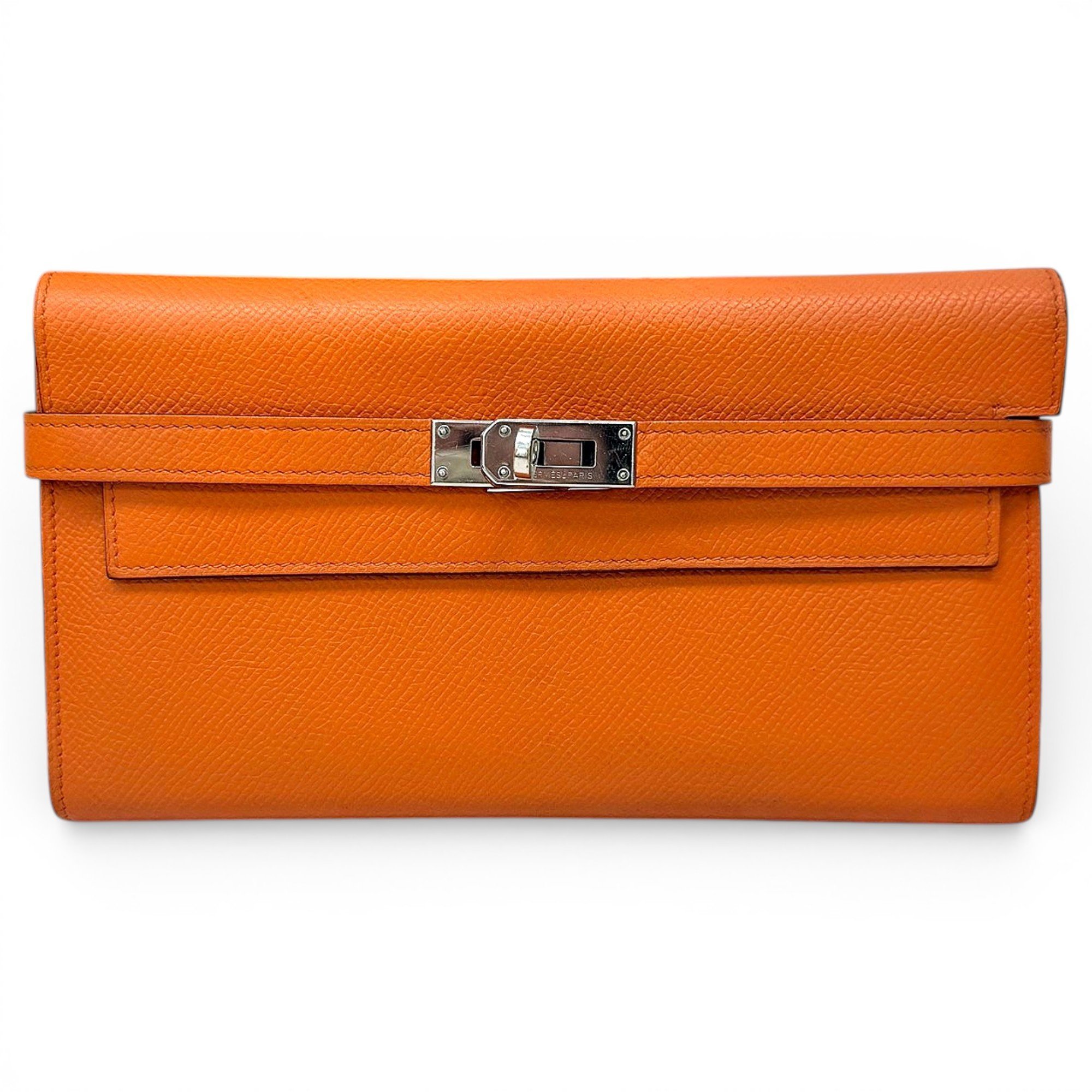 Kelly to go leather clutch bag