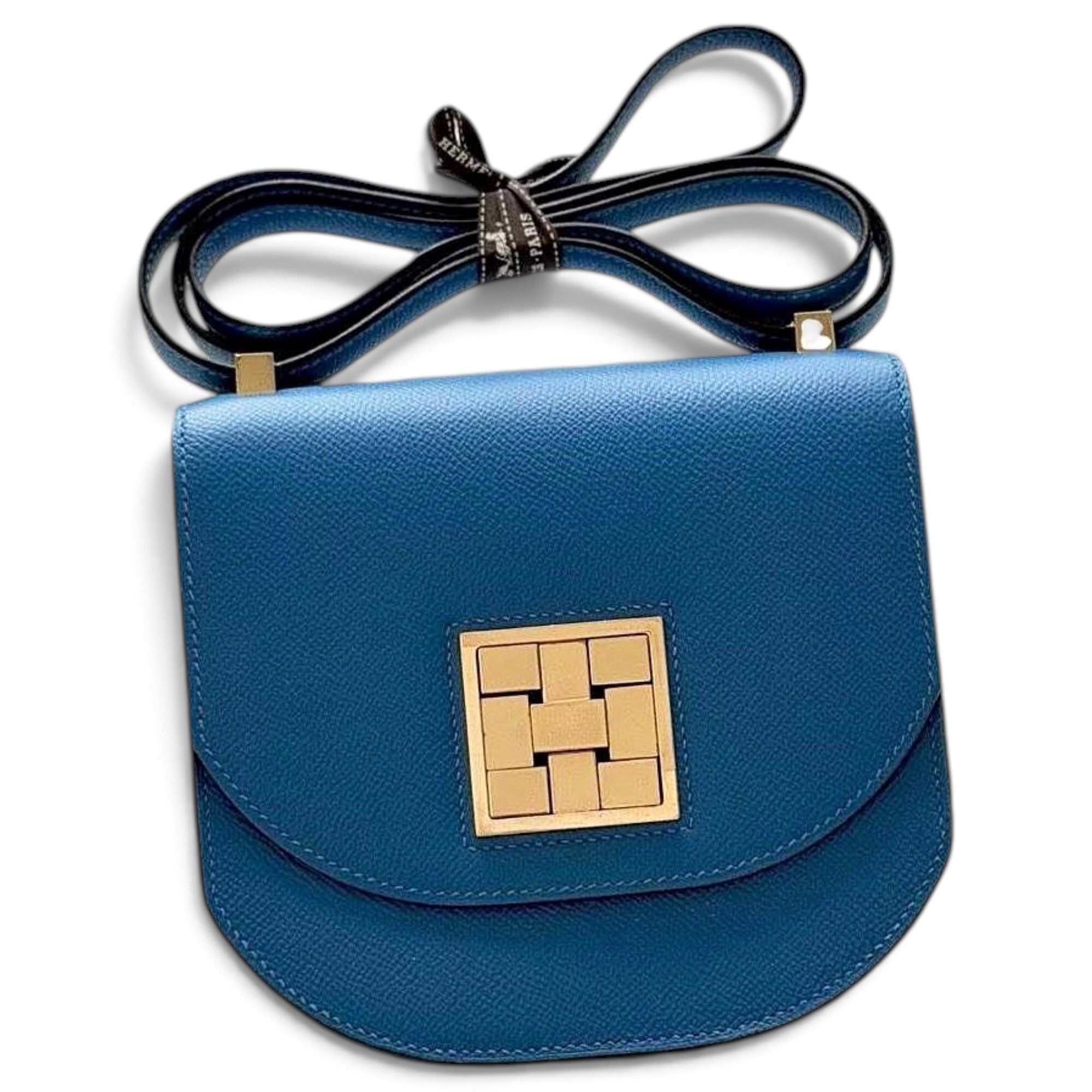 Mosaïque leather handbag