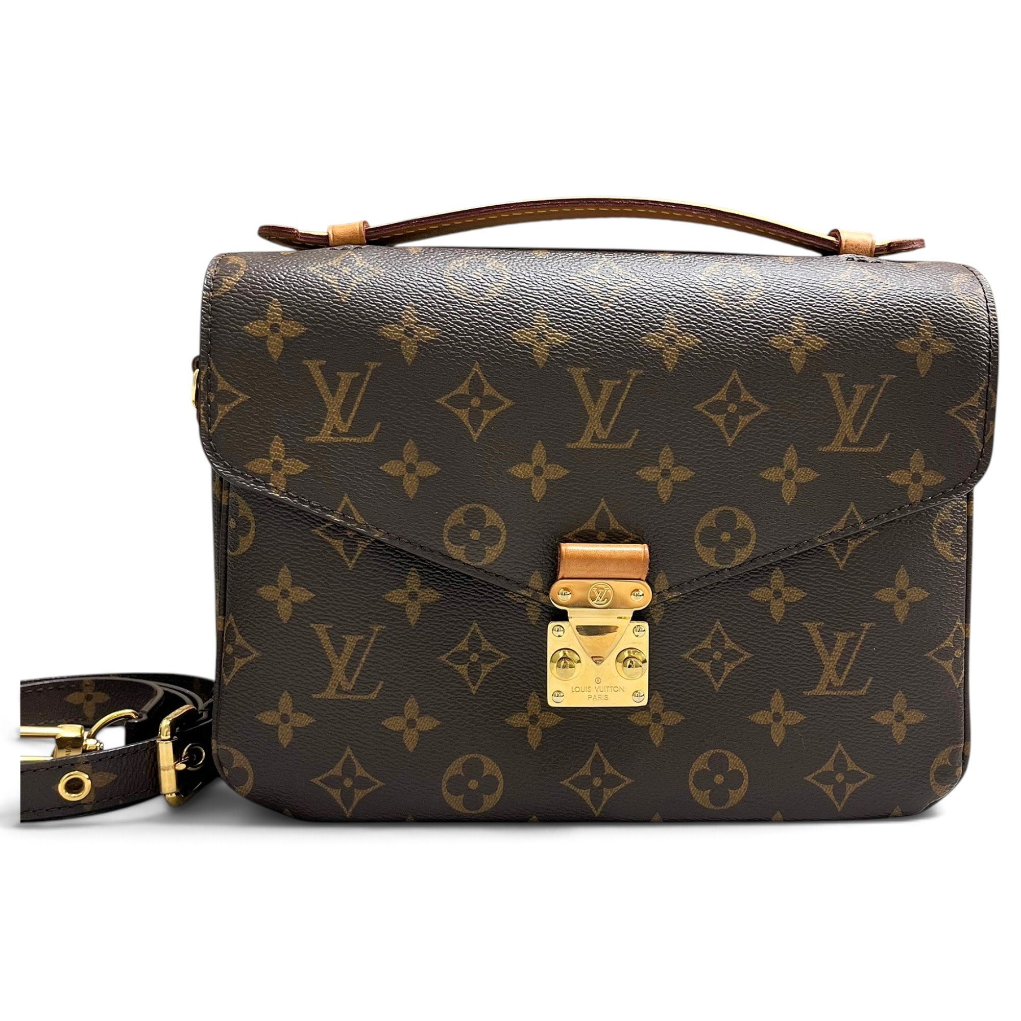 Metis leather handbag