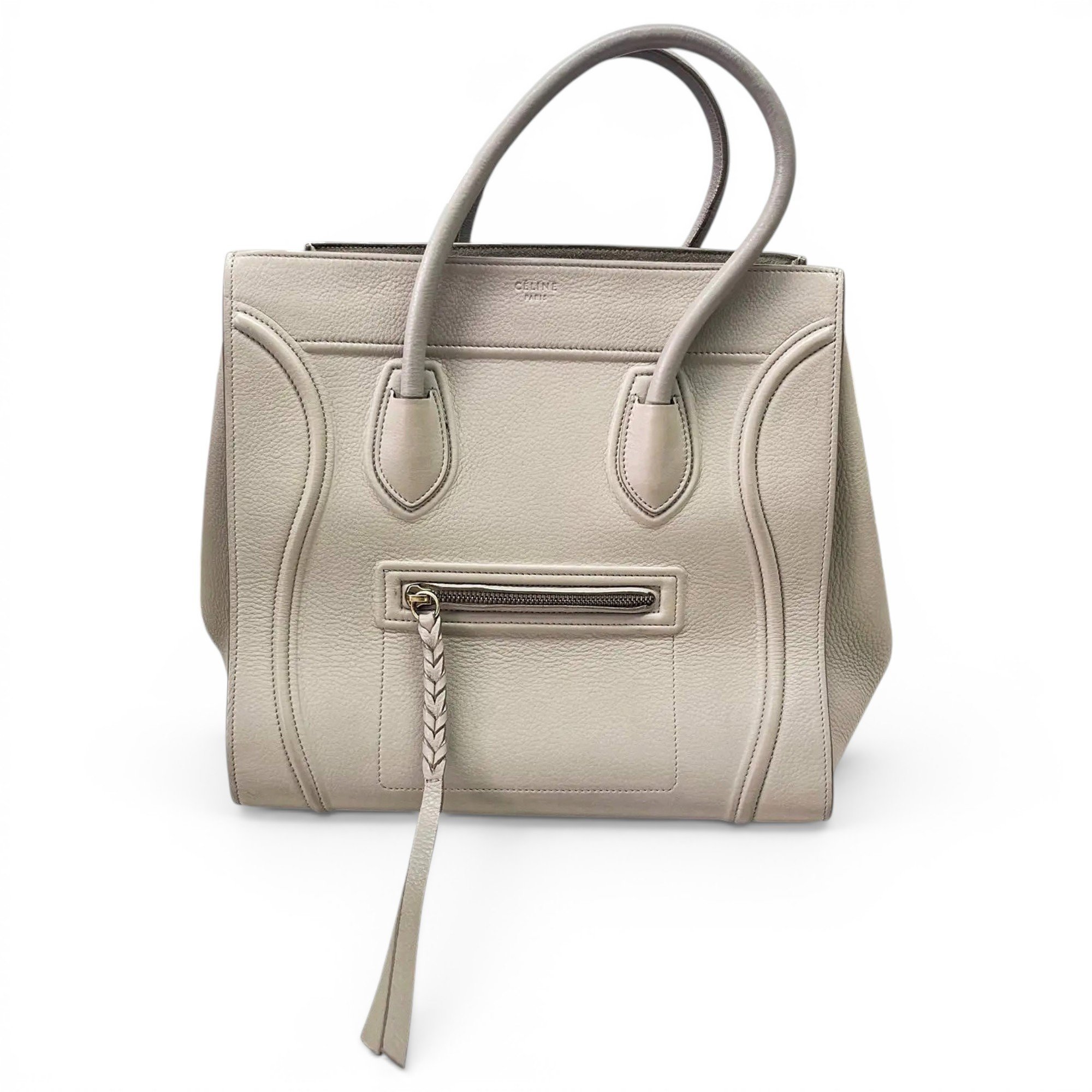 Luggage leather handbag