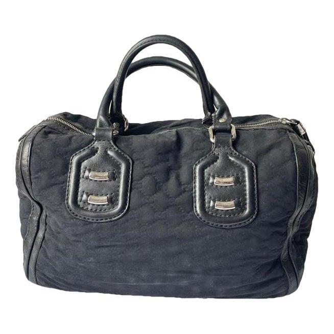 Boston cloth handbag