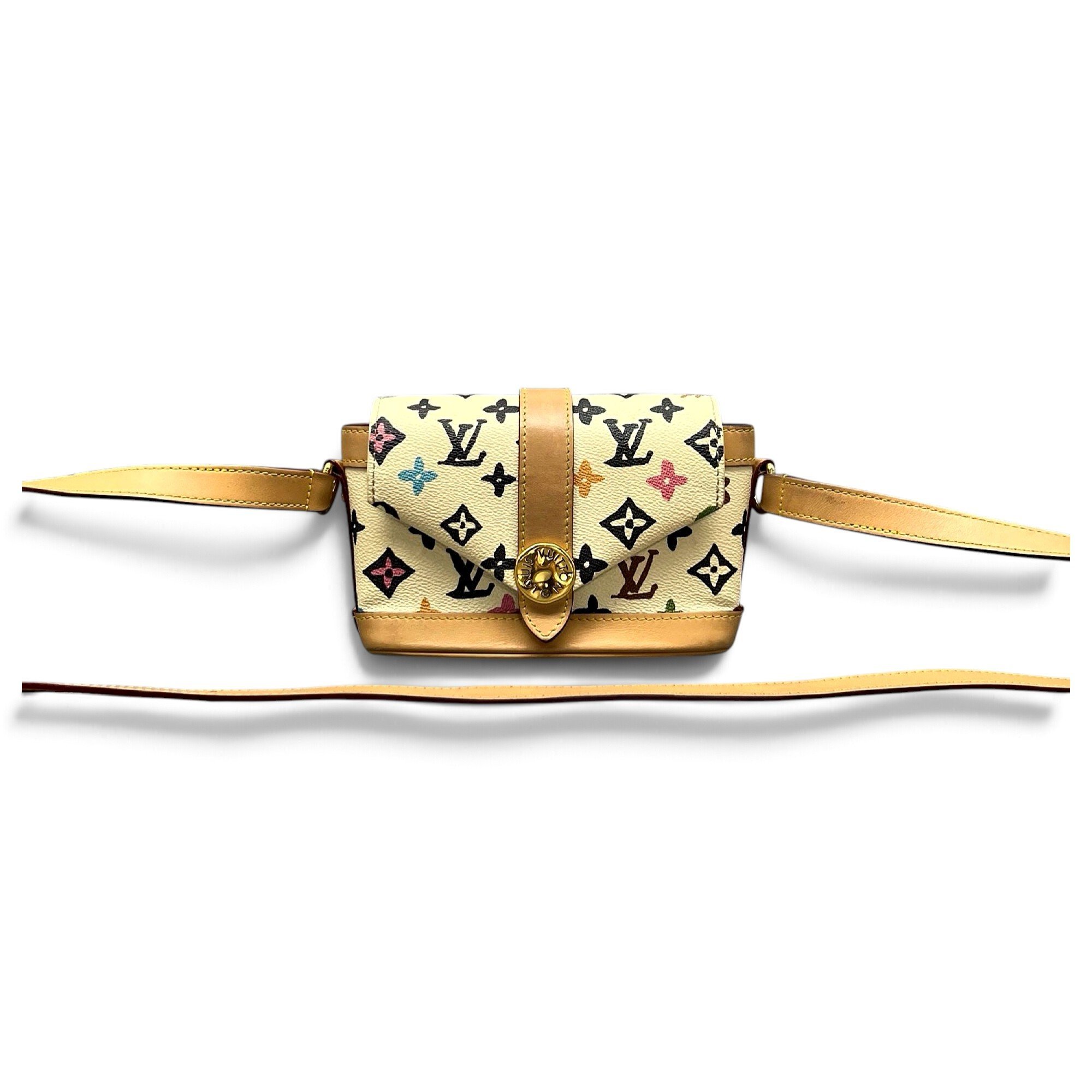 Conte de fées leather crossbody bag