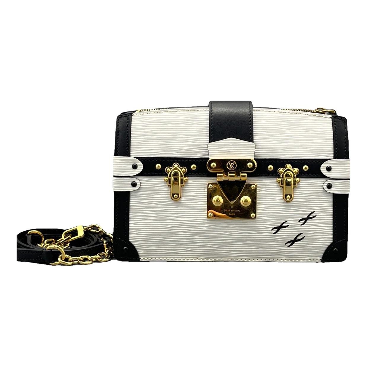 Pochette Trunk leather handbag