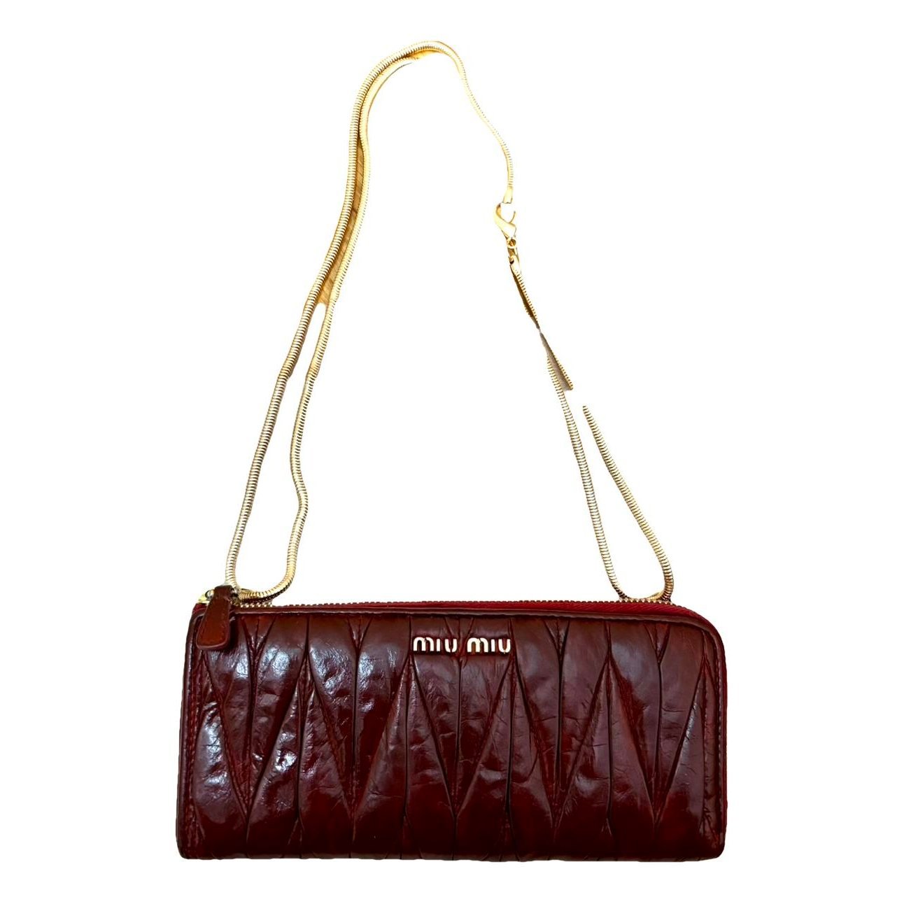 Miu Miu Leather clutch bag