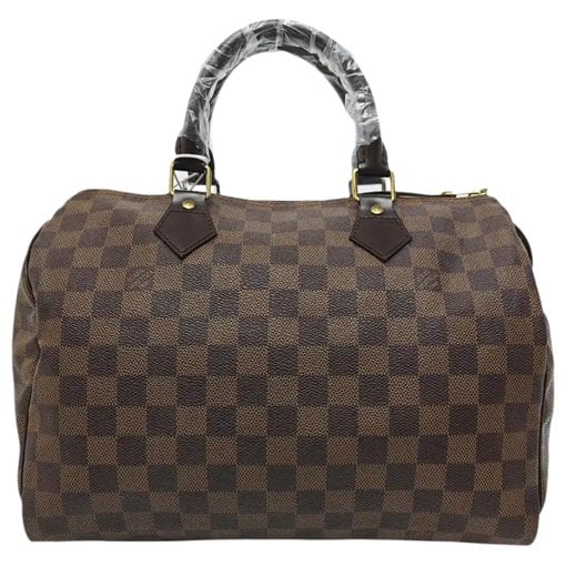 Nano Speedy / Mini HL leather handbag