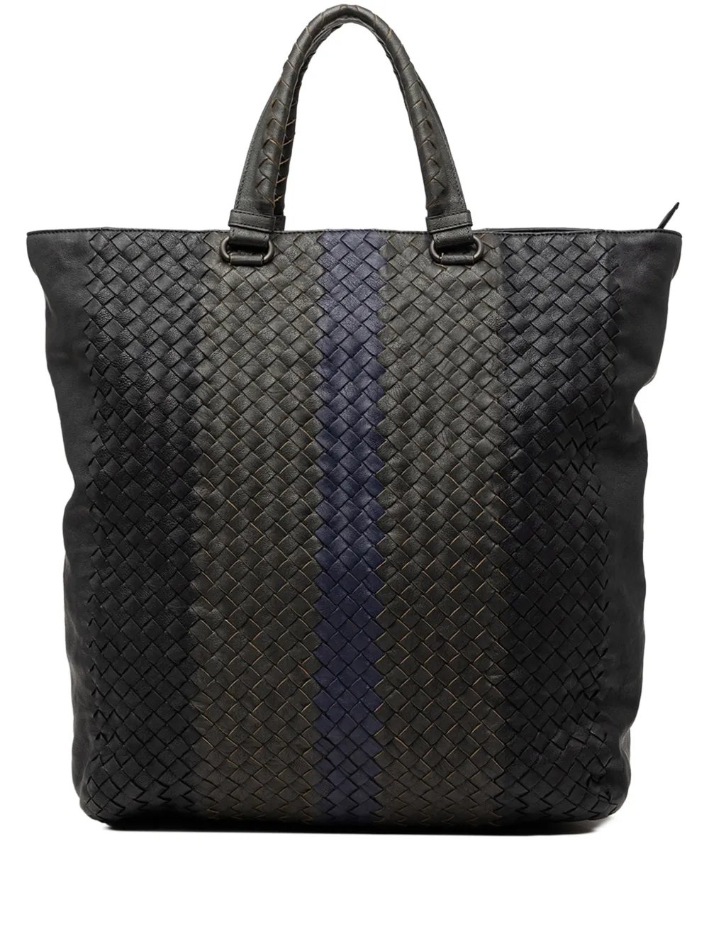 2012-2026 Tricolor Nappa Intrecciato Convertible Tote satchel
